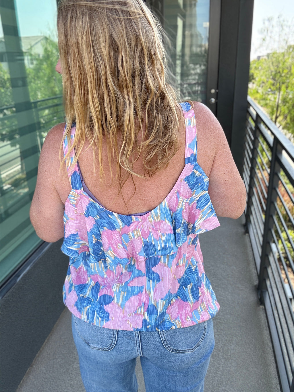 Fantasy Florals Tank by Sew in Love