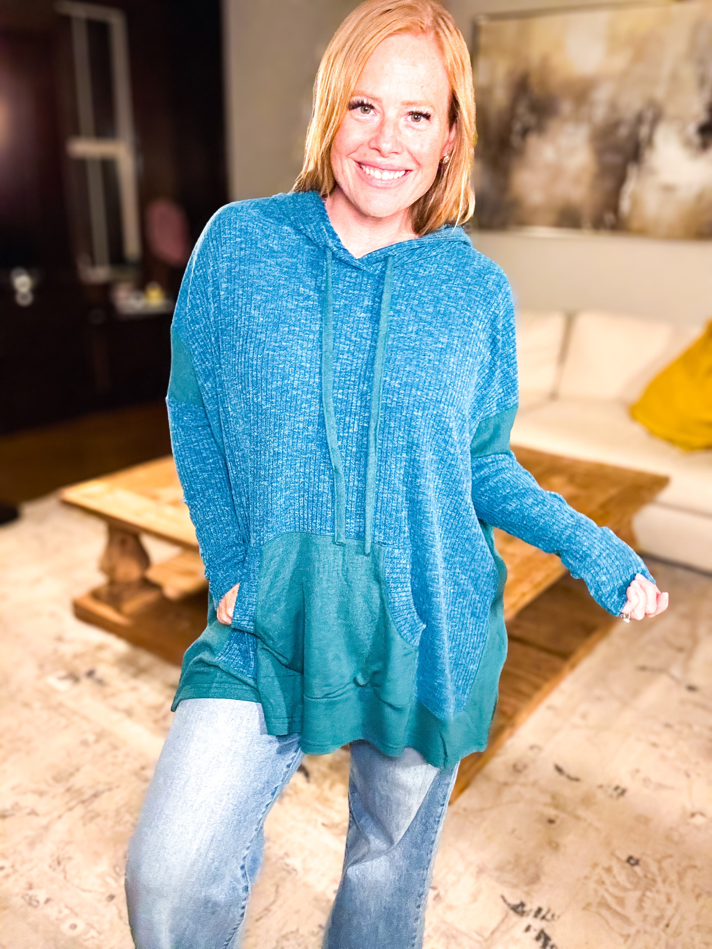 Want U Back Hoodie by White Birch