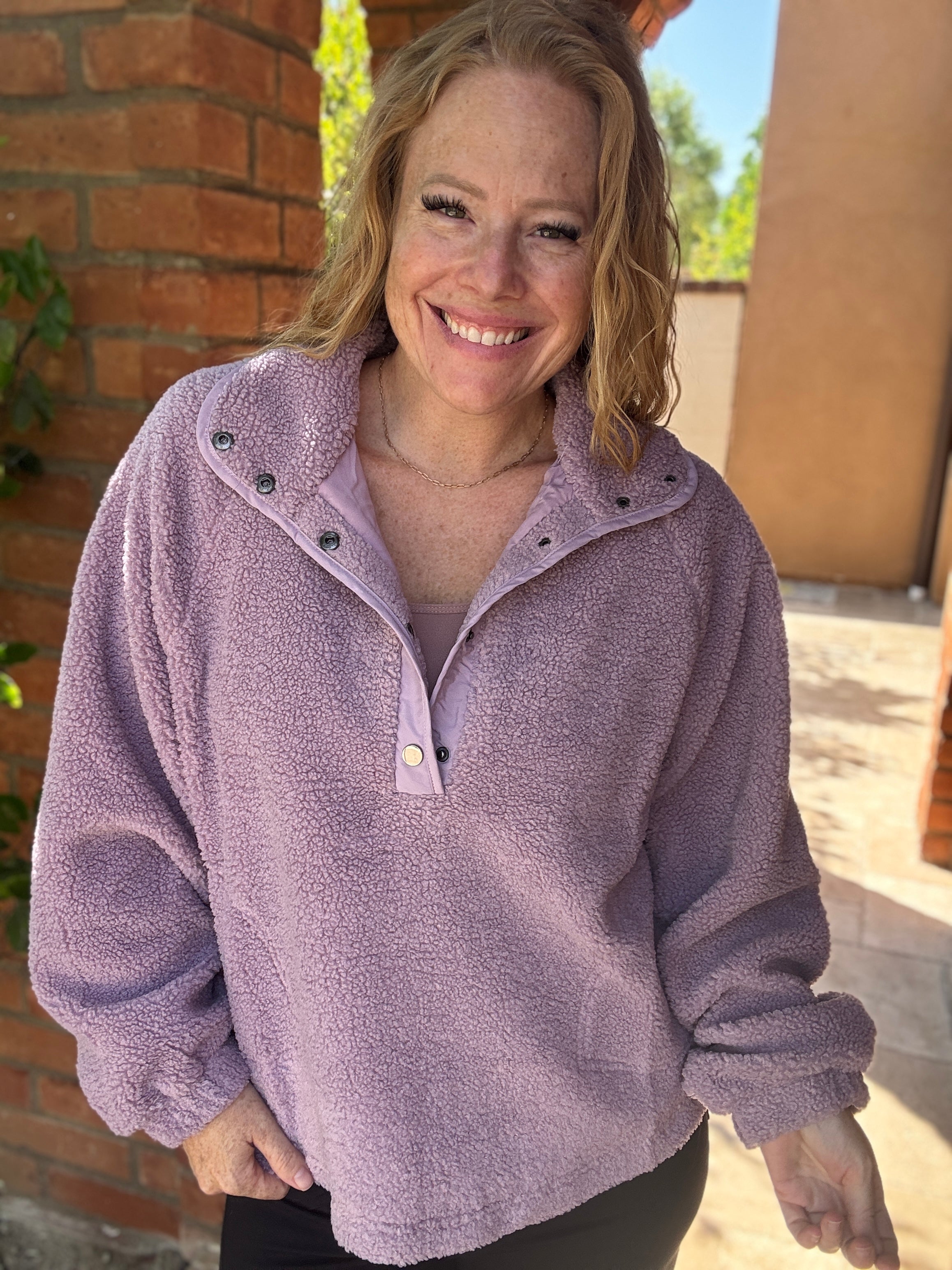Lilac Sherpa by White Birch