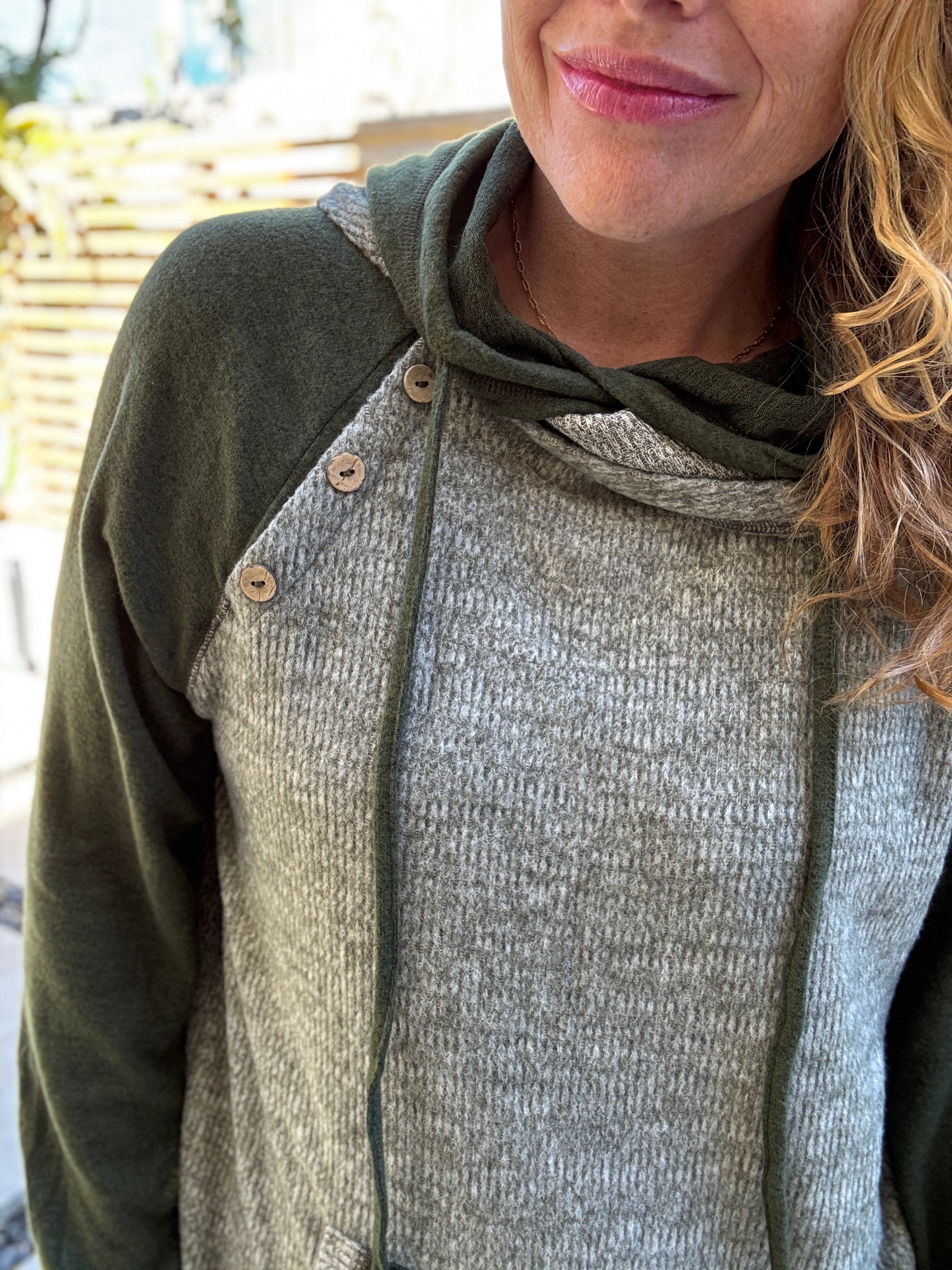 By the Fireside Fuzzy Soft Hoodie in 2 Colors