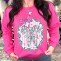Candy Cane Cutie Graphic Crewneck