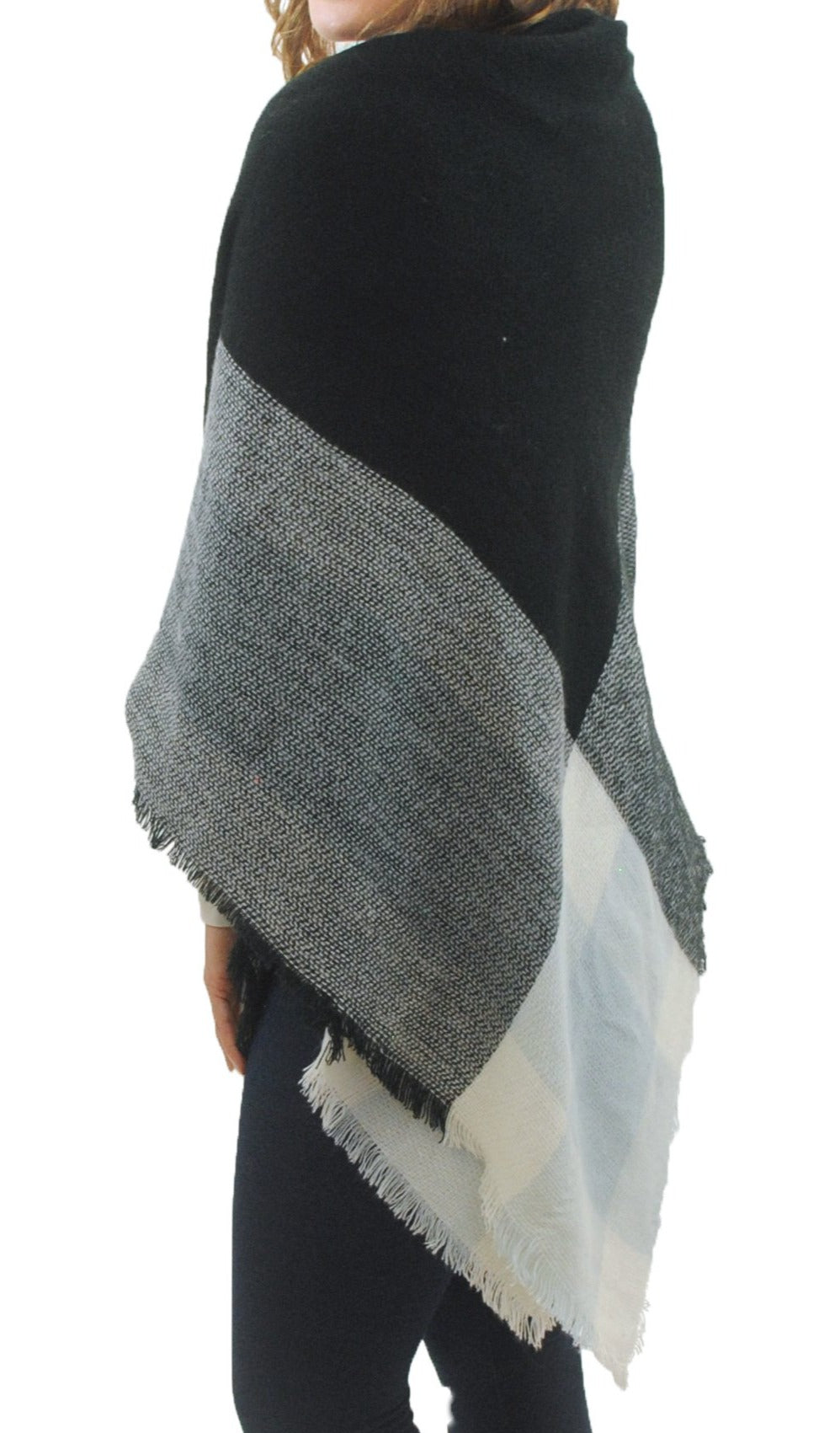 Cozy Knit Blanket Scarf