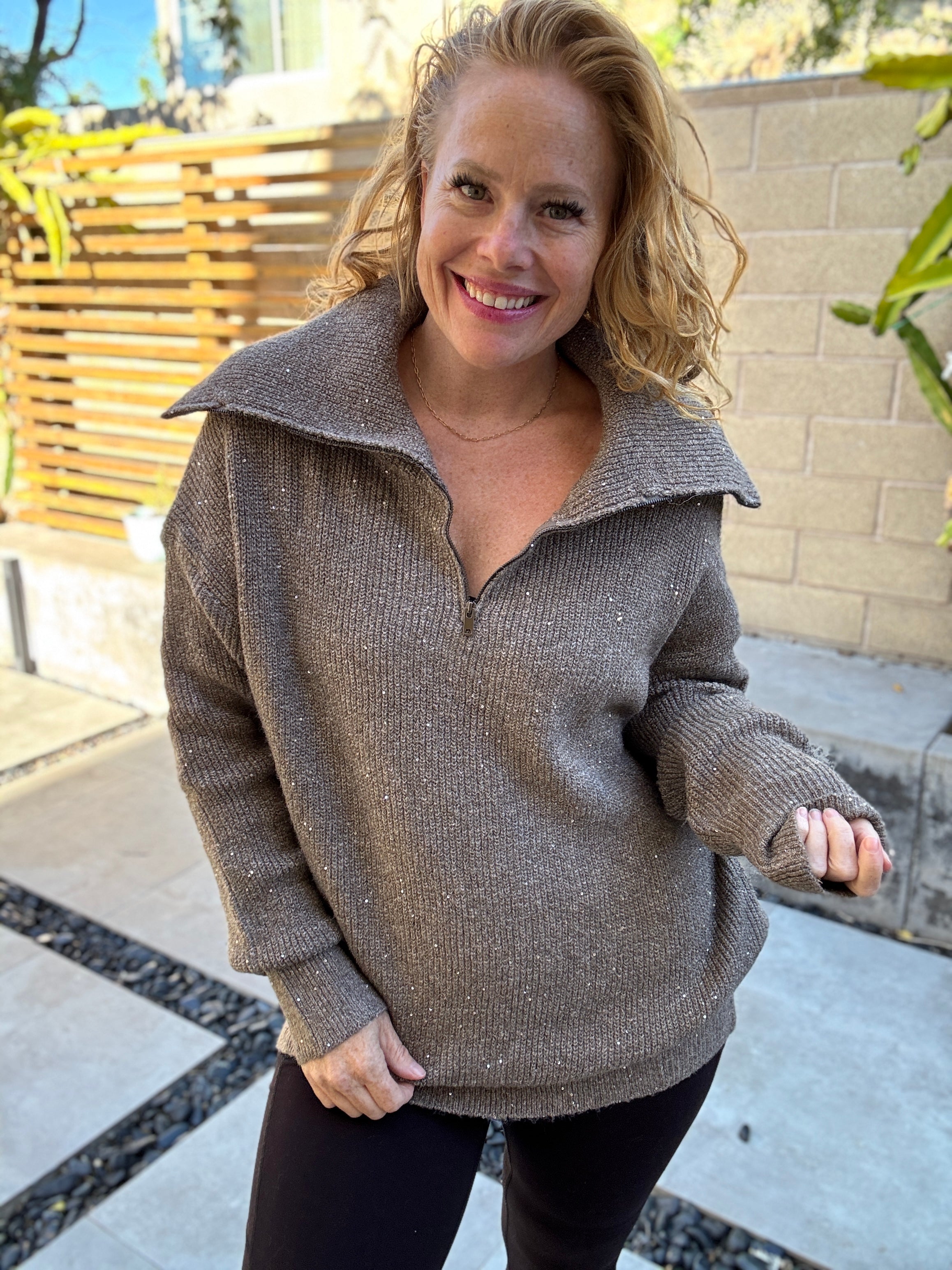 Easy Does It Knit Sweater