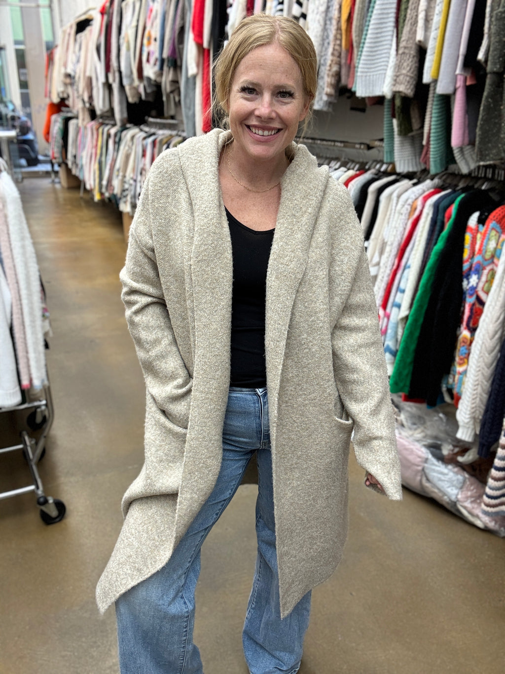 Miracle Soft Hooded Autumn Coat Cardigan