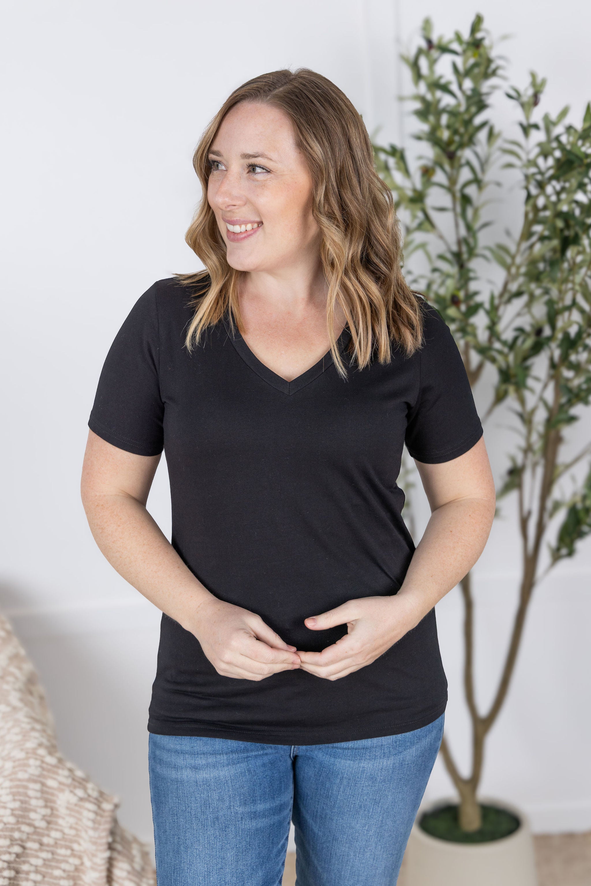 IN STOCK Olivia Tee - Multiple Colors