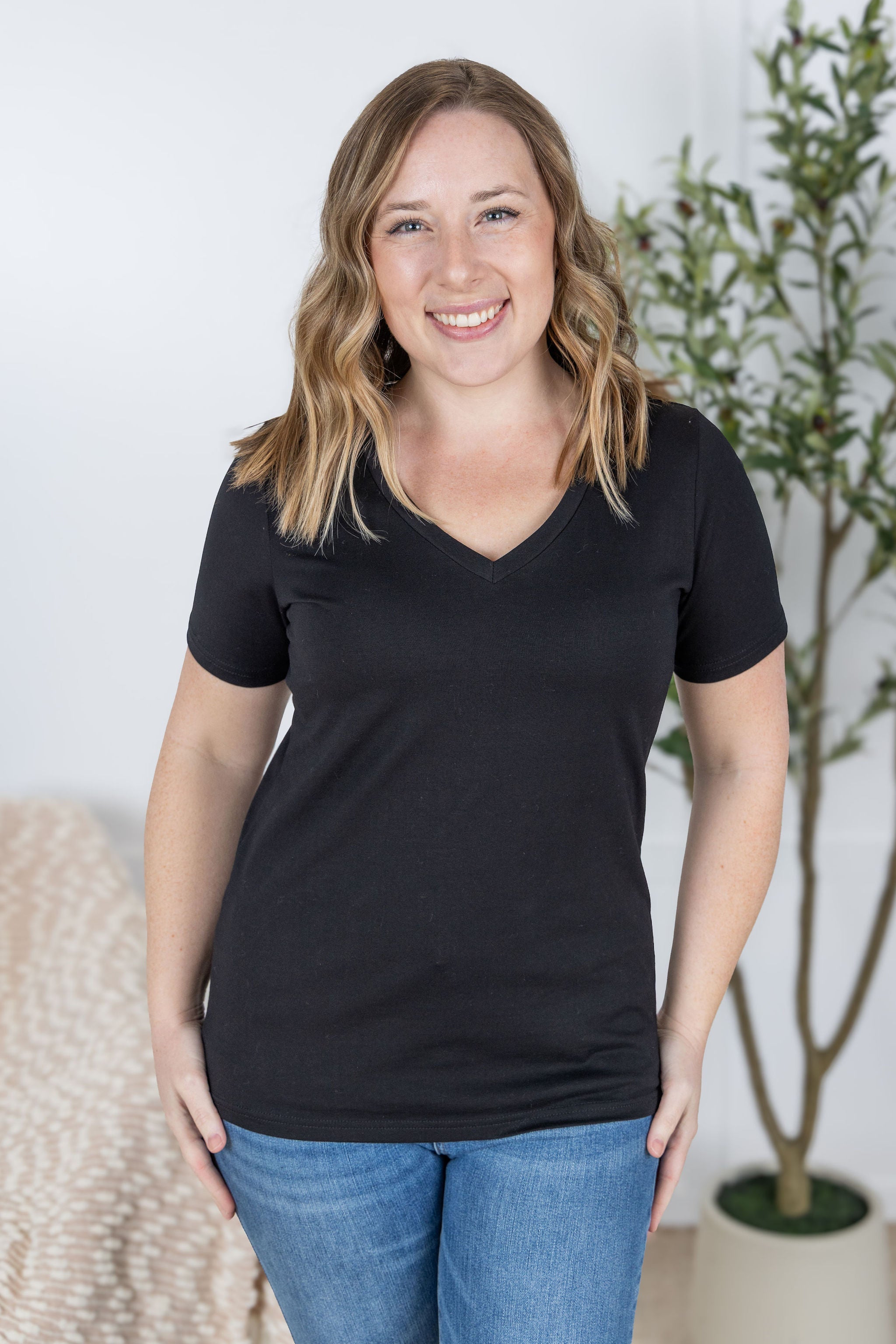 IN STOCK Olivia Tee - Multiple Colors