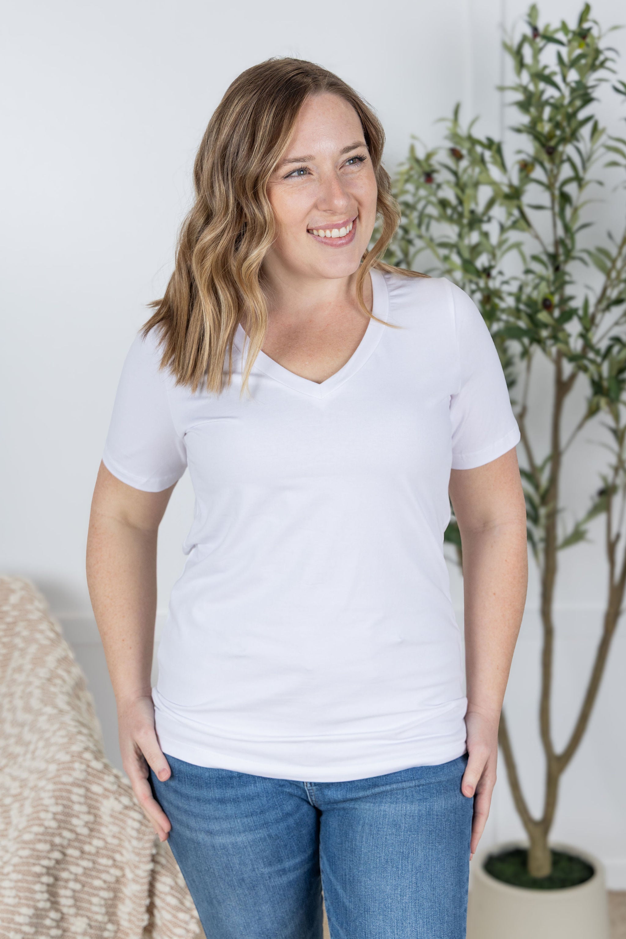 IN STOCK Olivia Tee - Multiple Colors