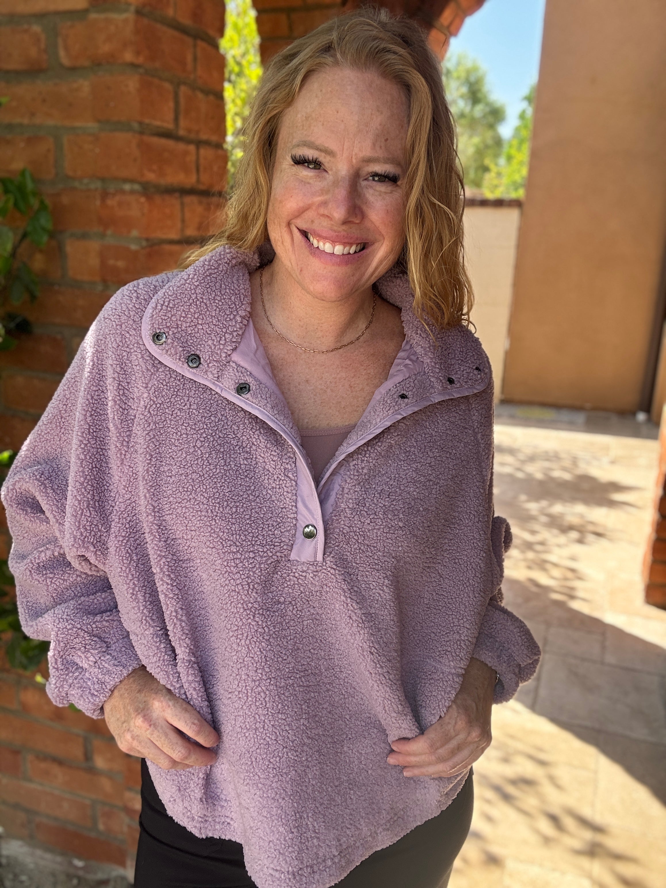 Lilac Sherpa by White Birch