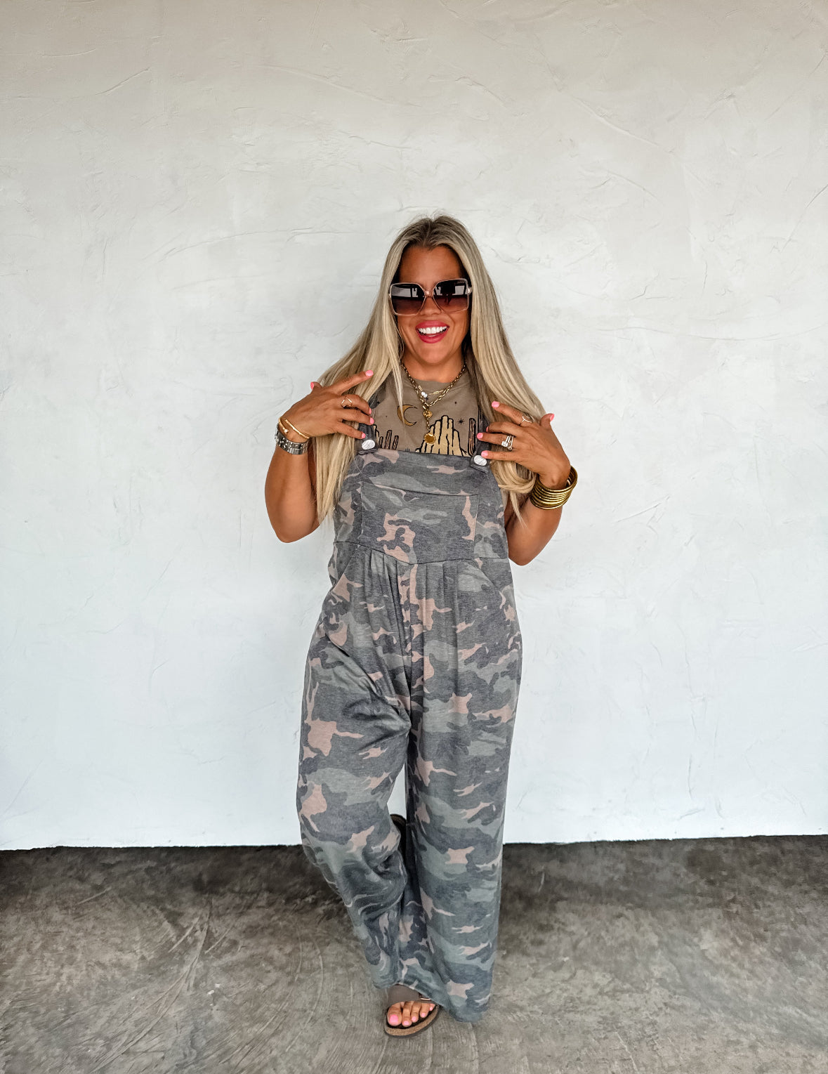Camo Karlie Overall by Blakeley *Pre-Order*