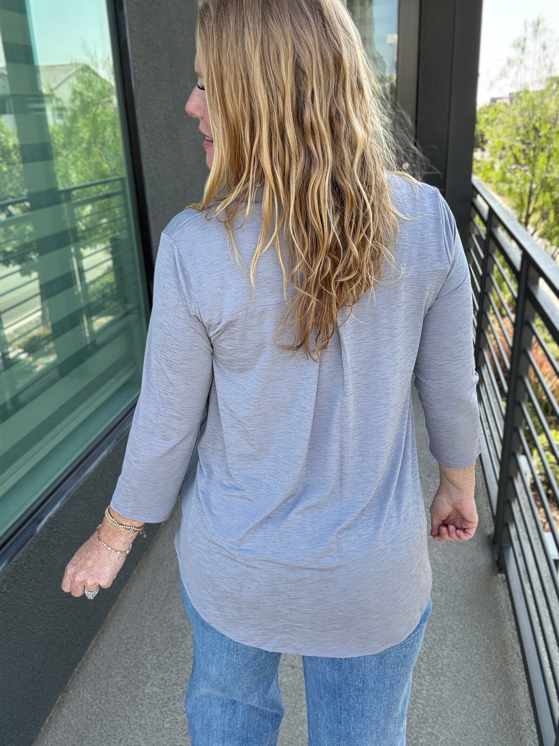 3/4 Sleeve Gabby Tops by Sew in Love