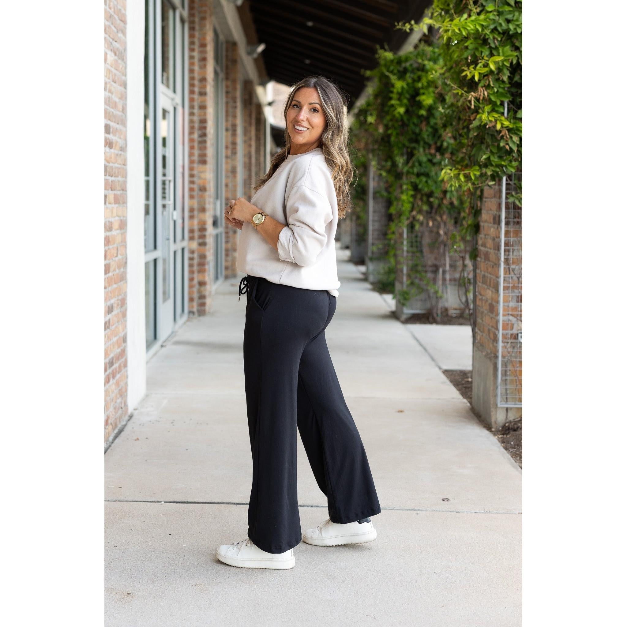 The Morgan - Casual Loose Fit LUXE Wide Leg Pants