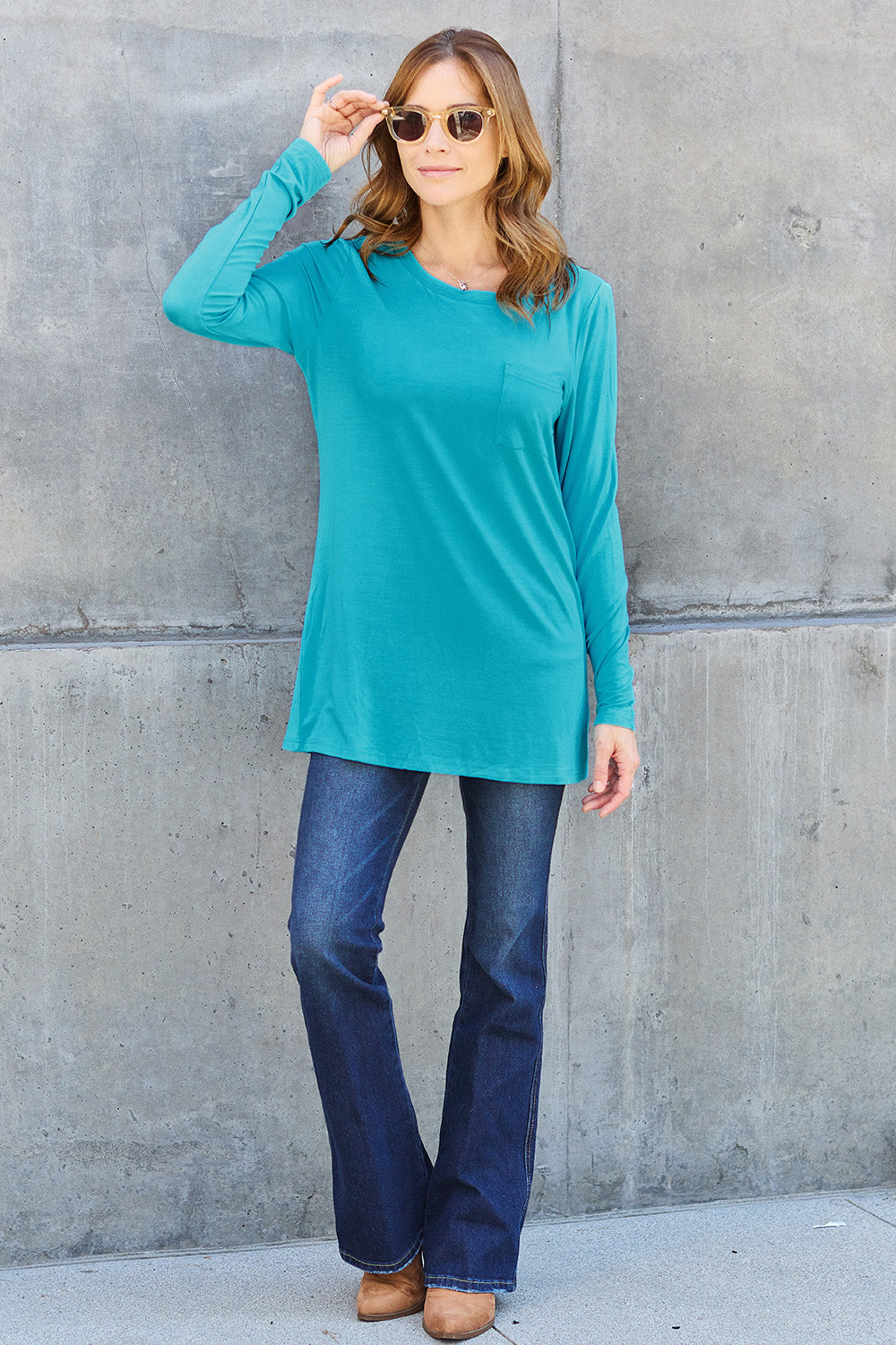 Black Friday Round Neck Long Sleeve Top