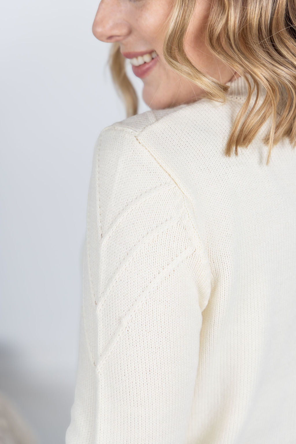 IN STOCK Evelyn Sweater - Ivory FINAL SALE