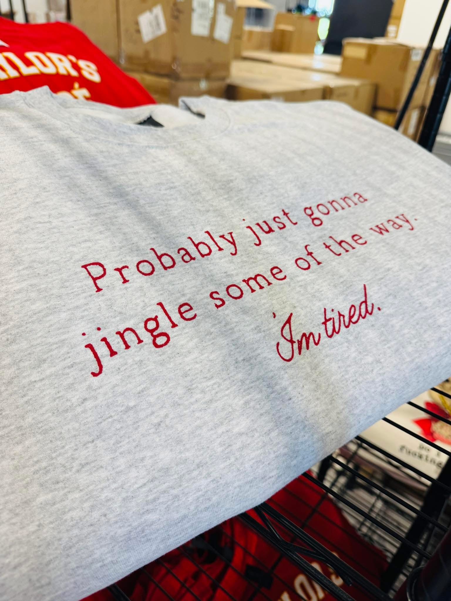 Jingle Some of the Way Crewneck
