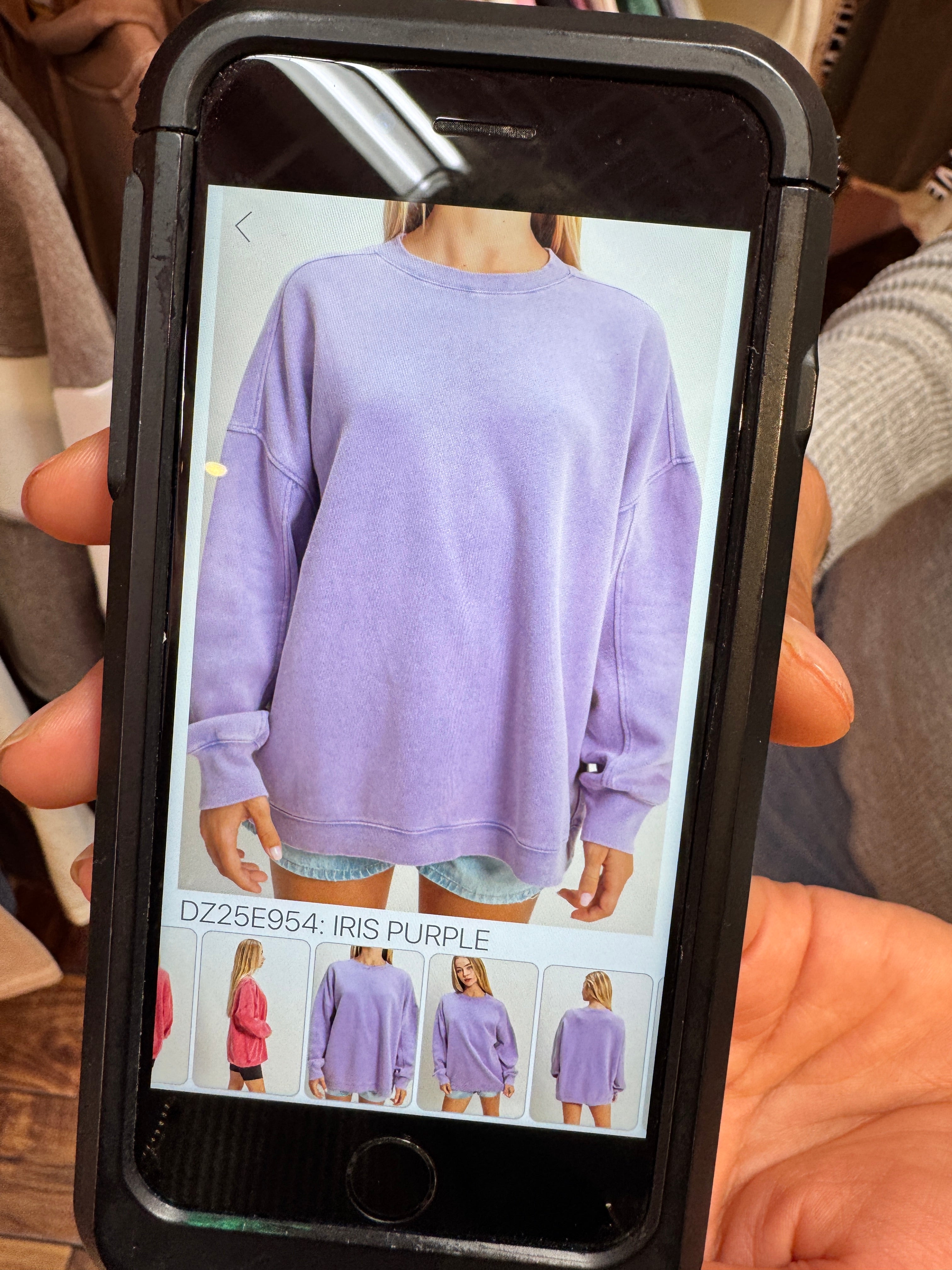 Make Up Your Mind Crewneck