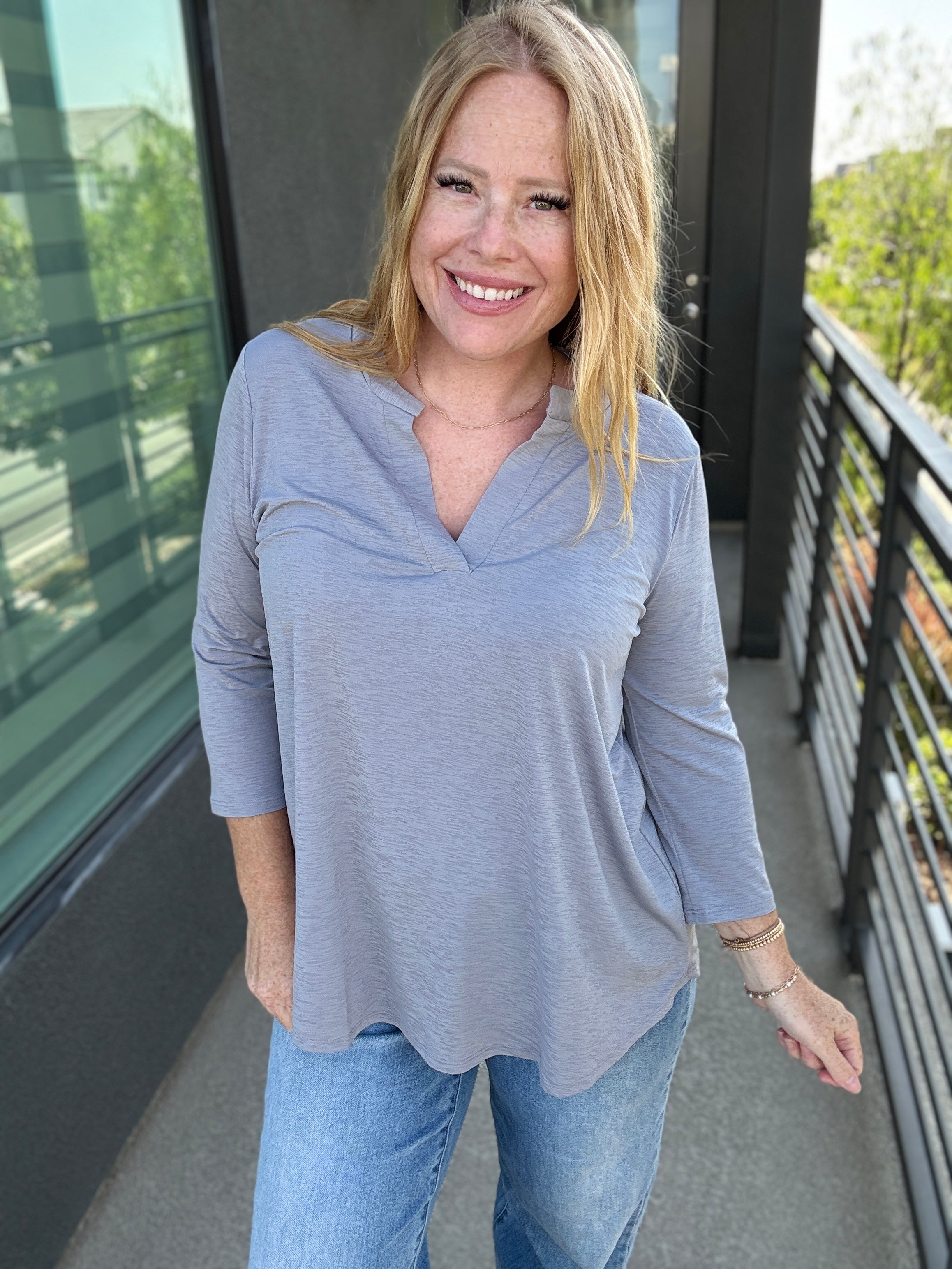 3/4 Sleeve Gabby Tops by Sew in Love