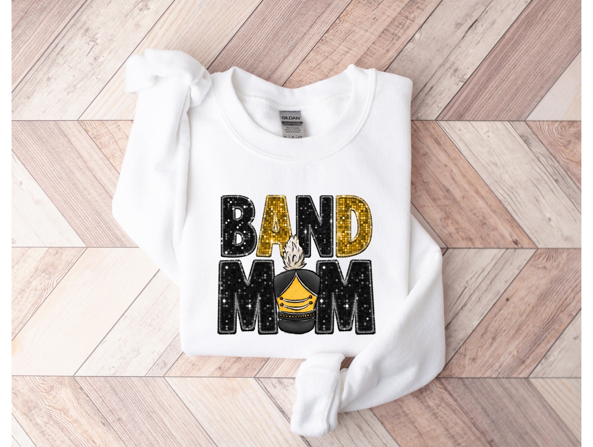 Band Mom Bling Sweatshirt