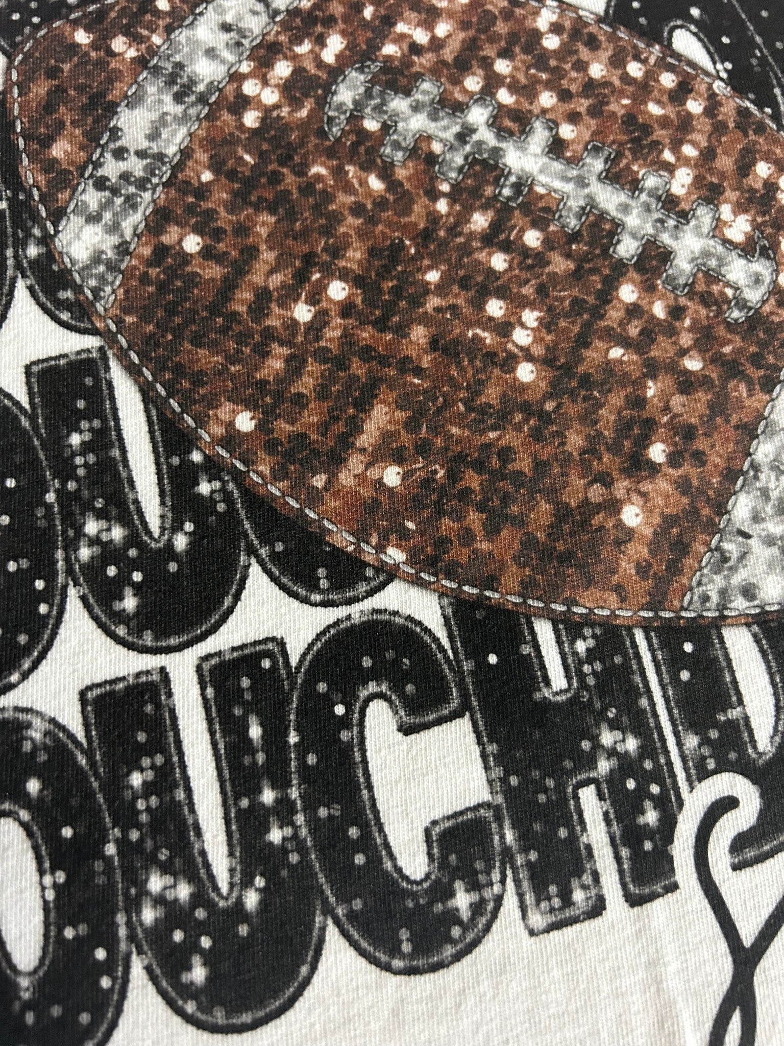 Football Game Day Bling Sweatshirt