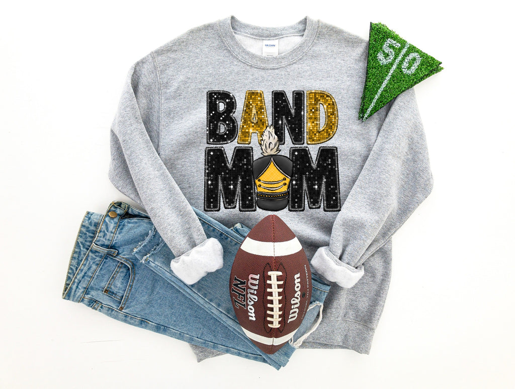 Band Mom Bling Sweatshirt
