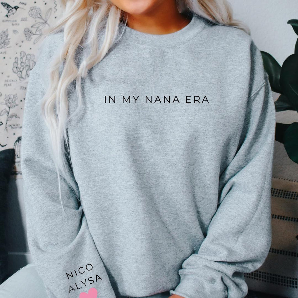 In My (Mom) Era Custom Sweatshirt