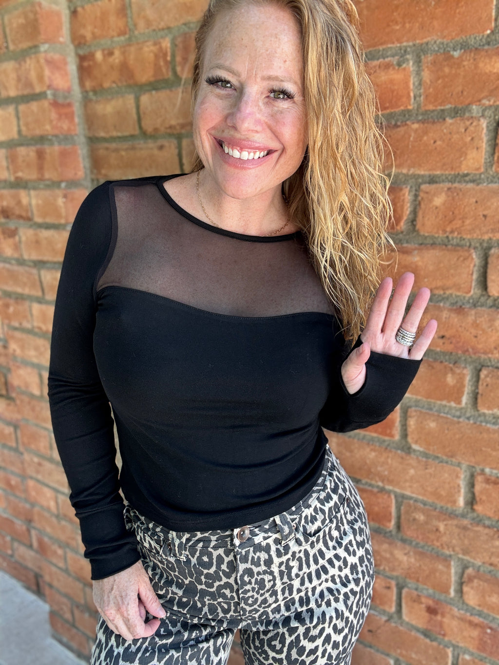 Crunch Time Top by White Birch