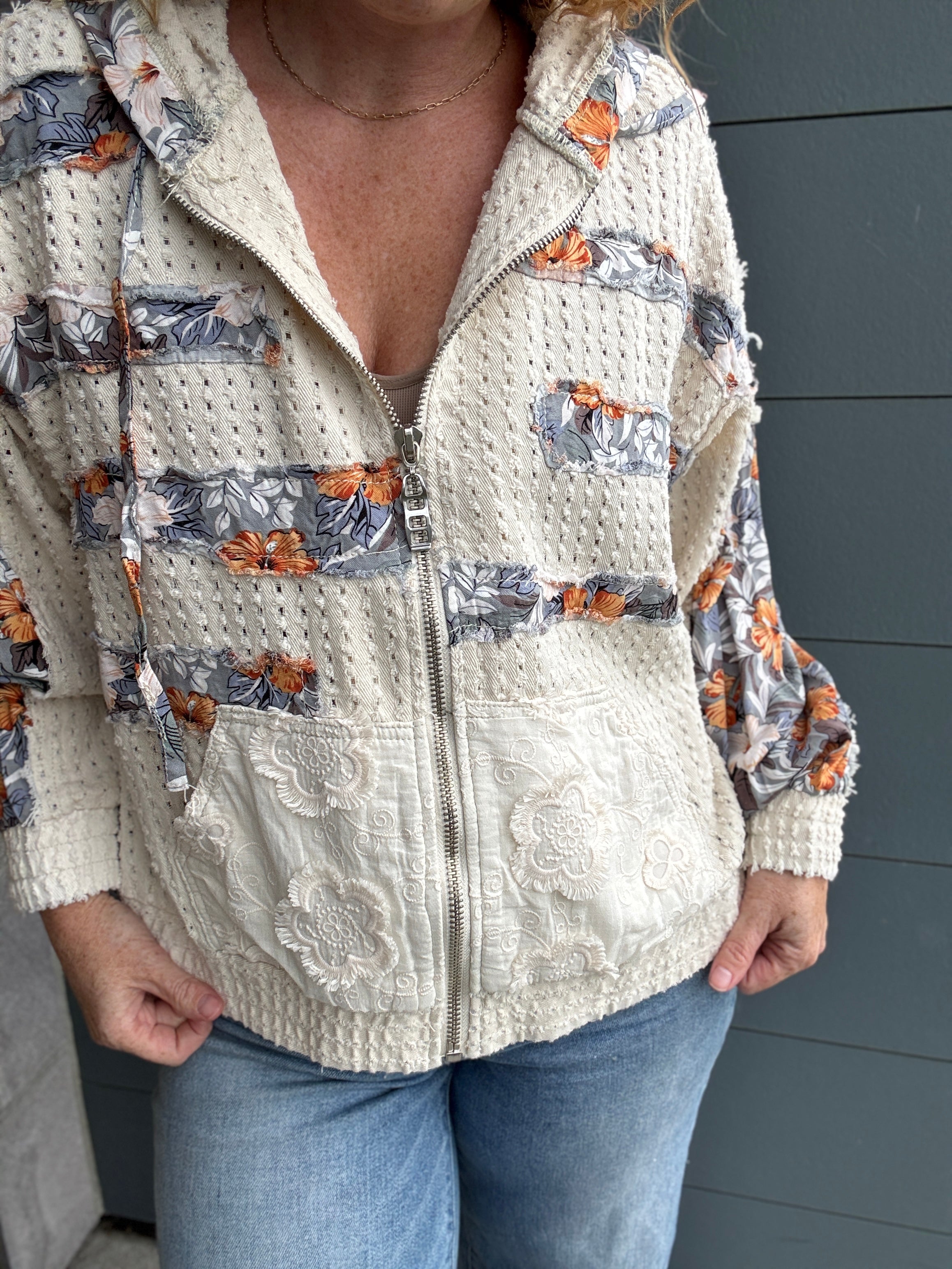 Make a Run For It Zip Up by POL