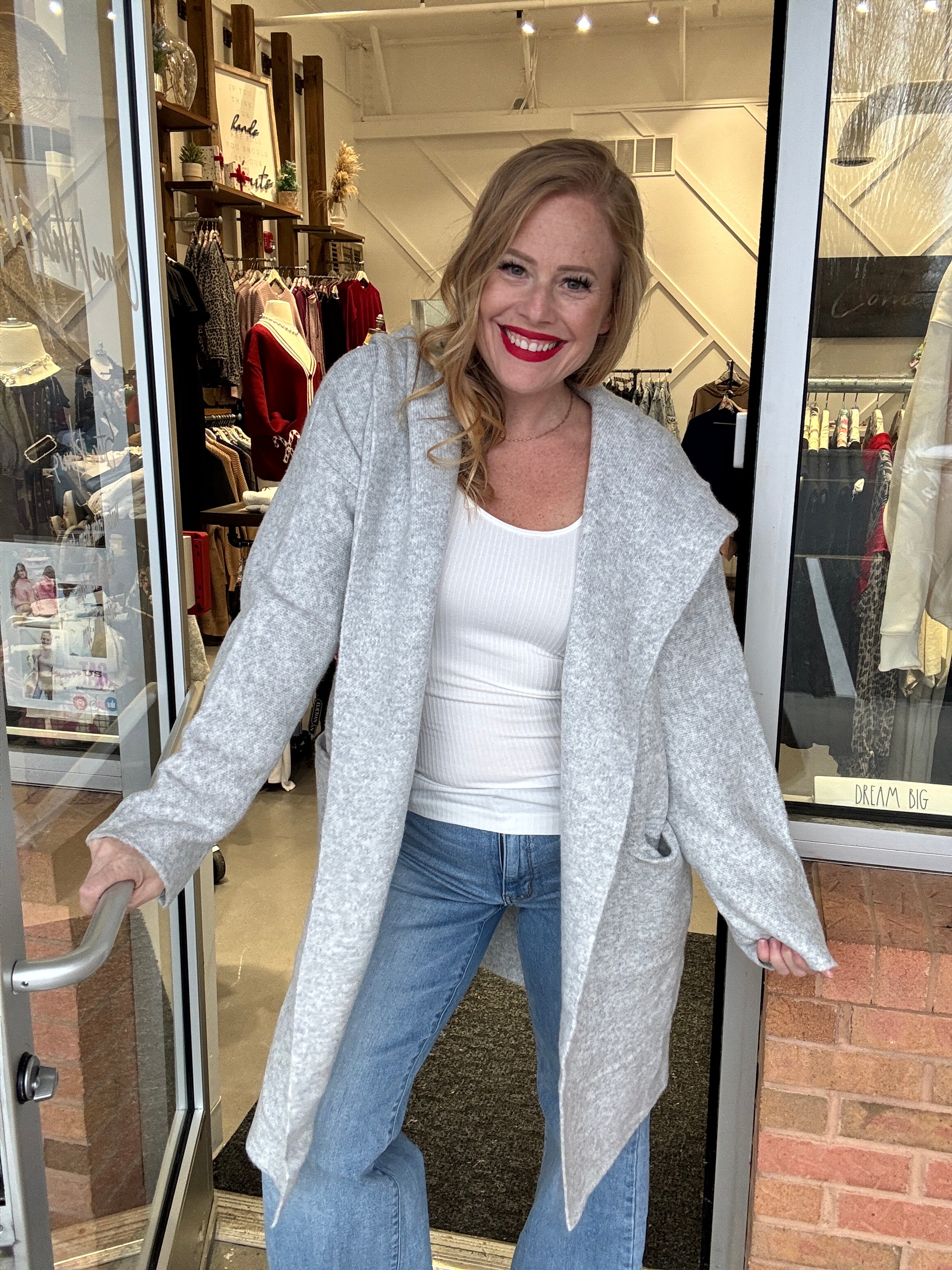 Miracle Soft Hooded Autumn Coat Cardigan