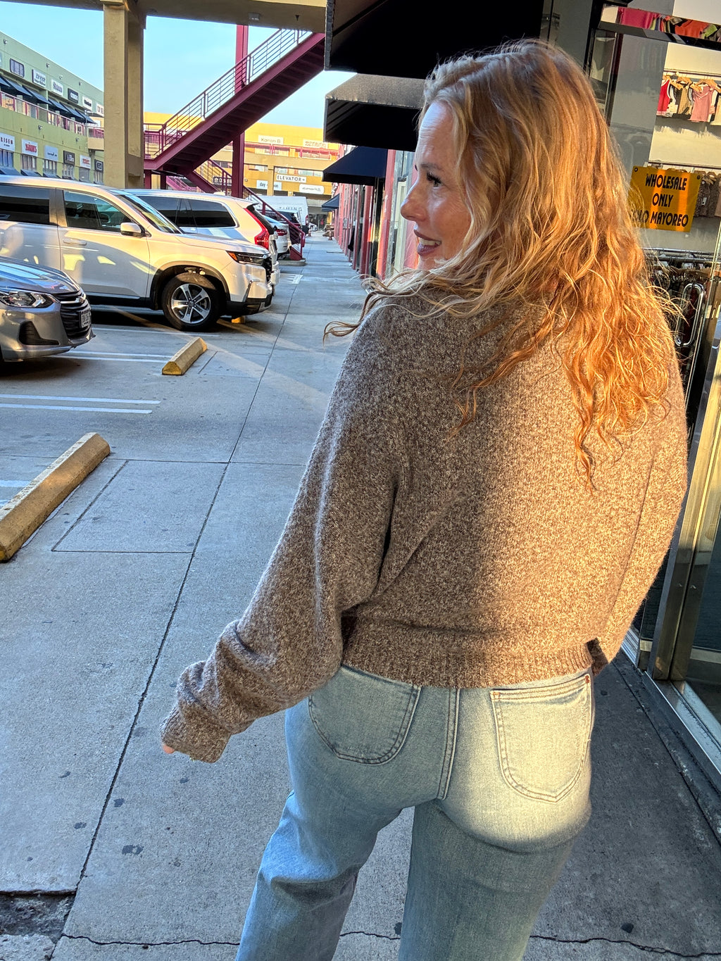 Worthy Chocolate Sweater