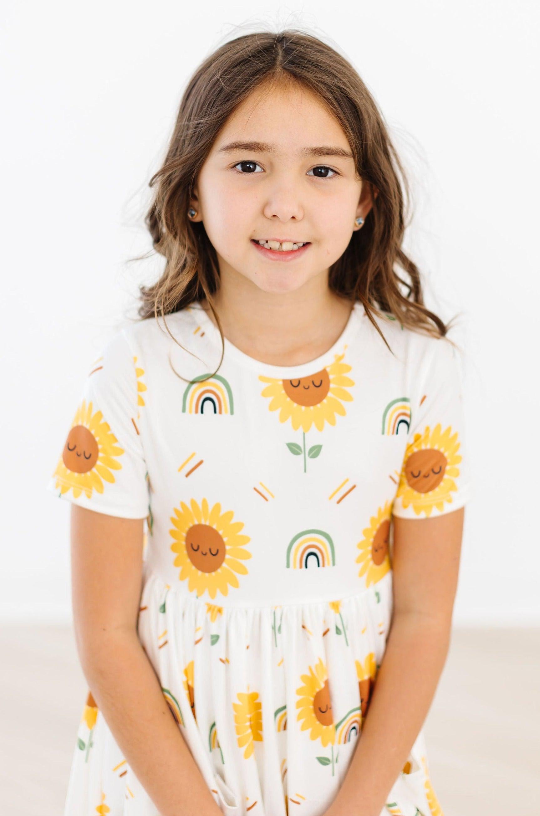 Sunflower S/S Pocket Twirl Dress