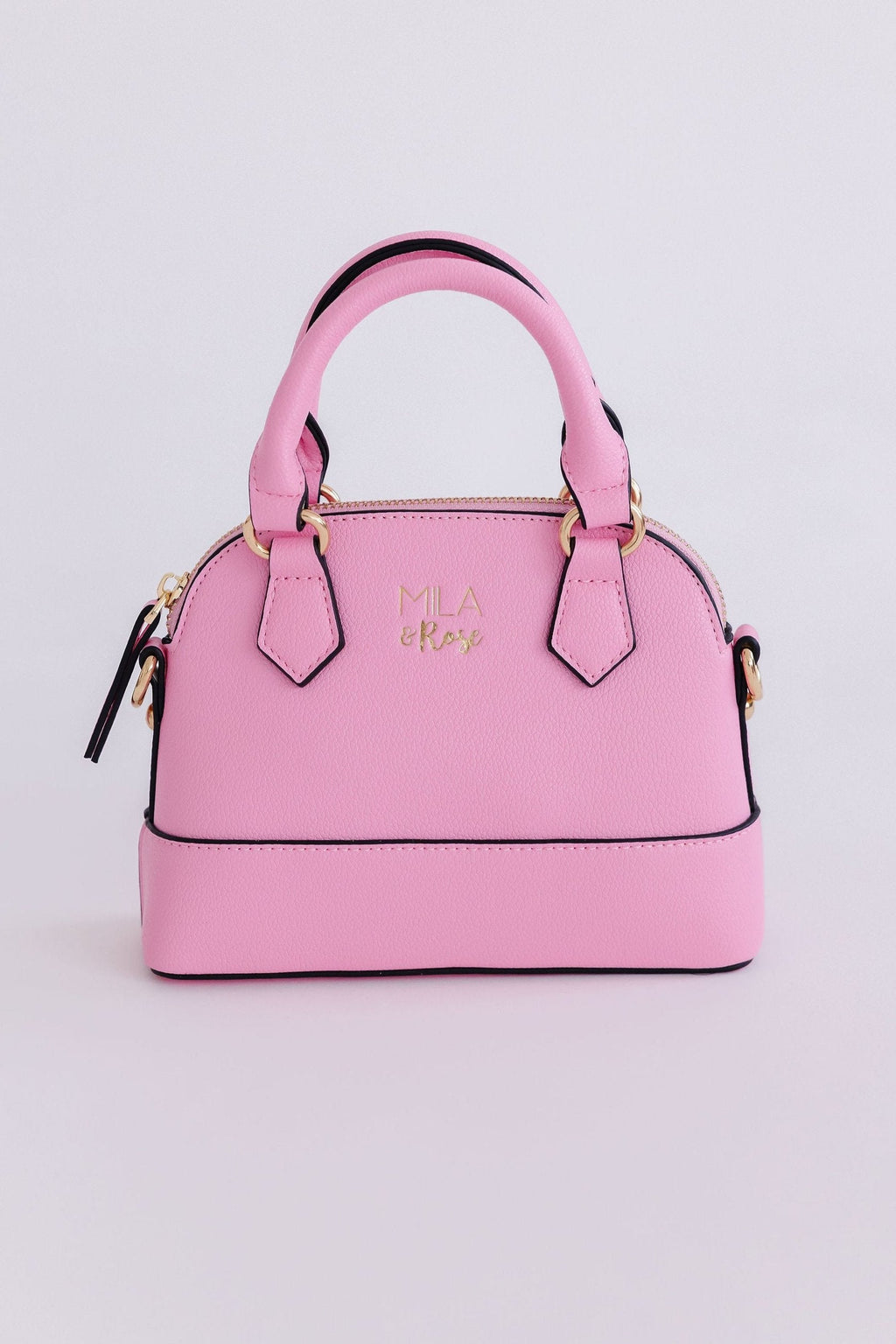 Bubblegum Pink Girl's Crossbody Purse