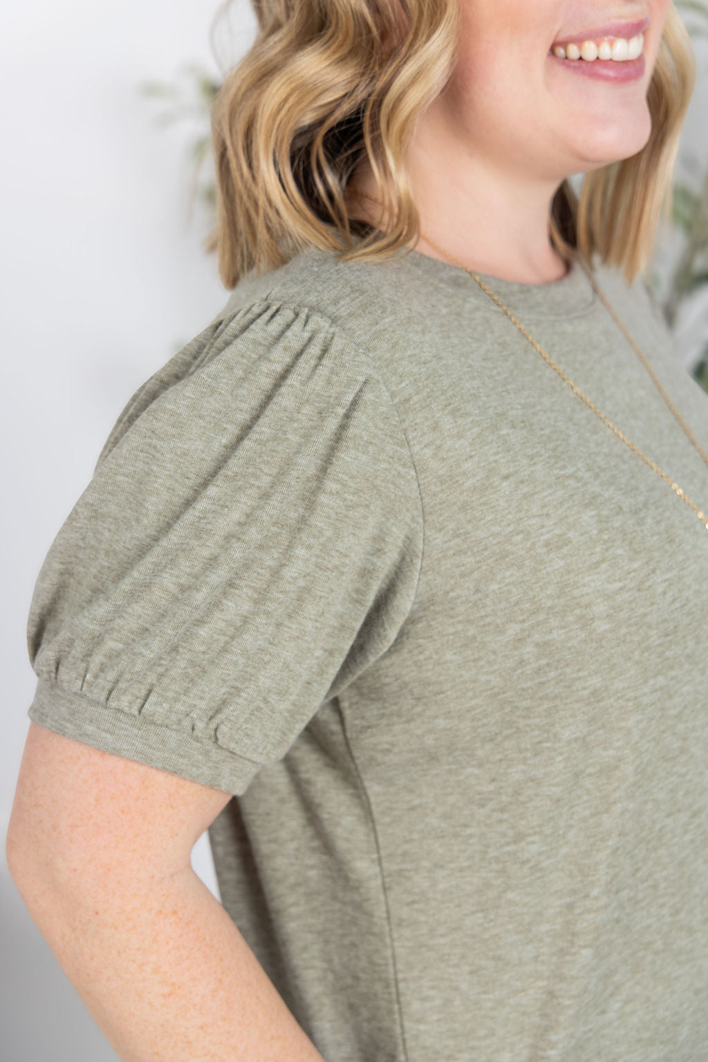 IN STOCK Katie Cozy Top - Sage