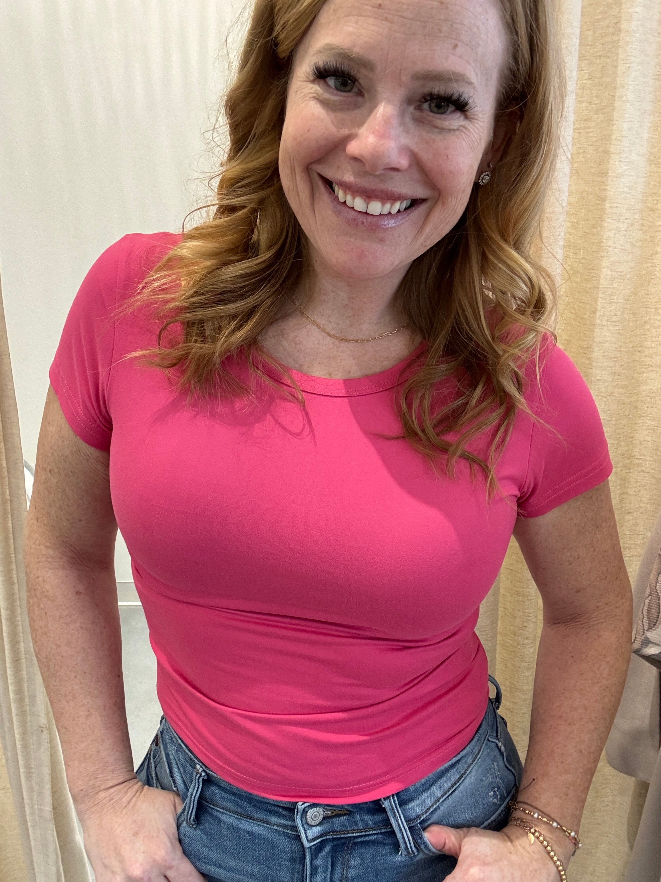 Bae Round Neck Short Sleeve T-Shirt - 8 Colors