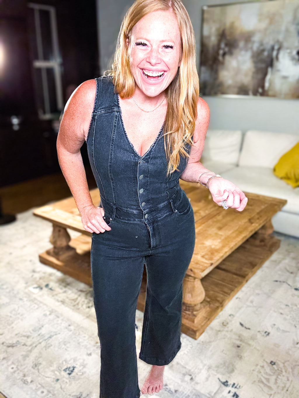 For You & I Jumpsuit by White Birch