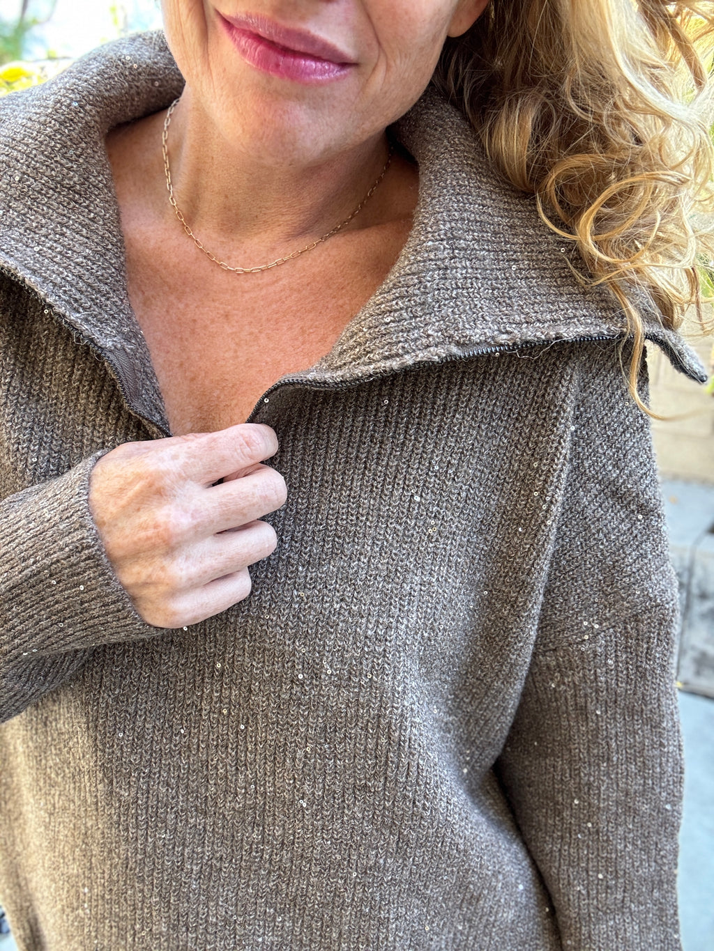 Easy Does It Knit Sweater