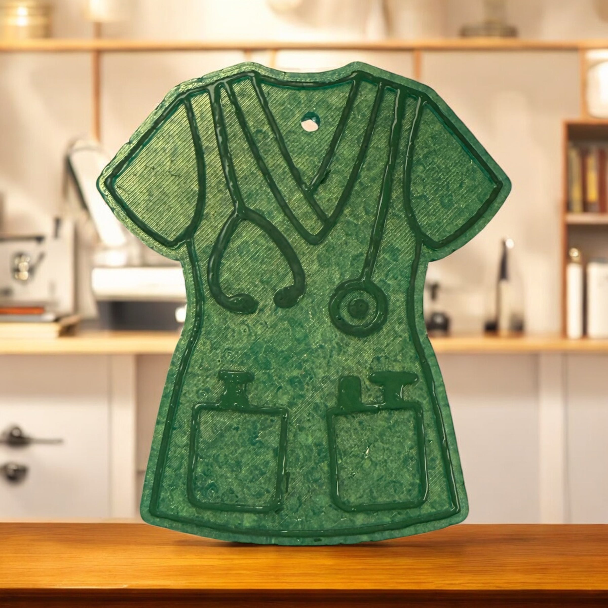 Green Scrub Top Freshie