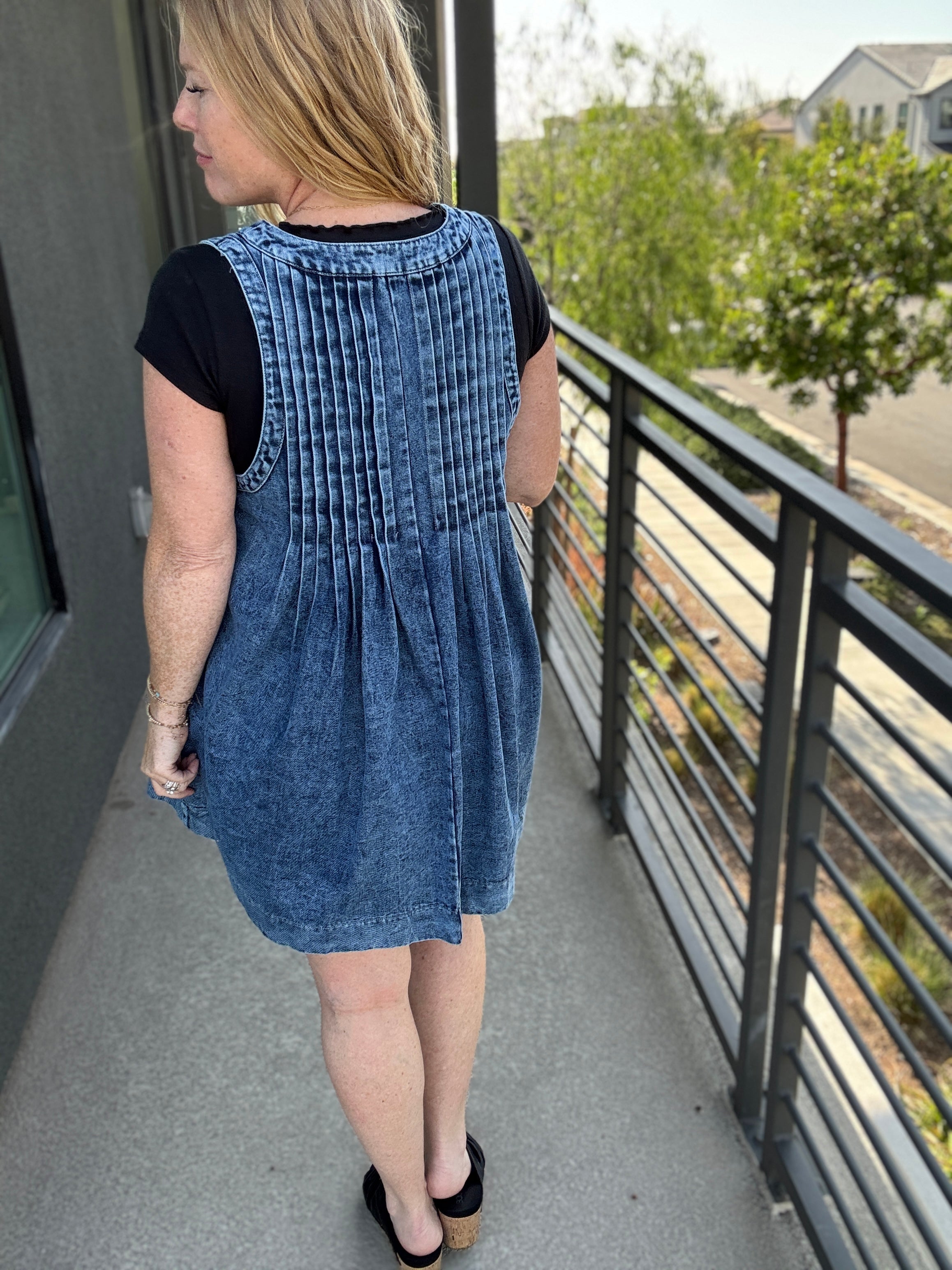 Maisy Denim Dress by Sew in Love