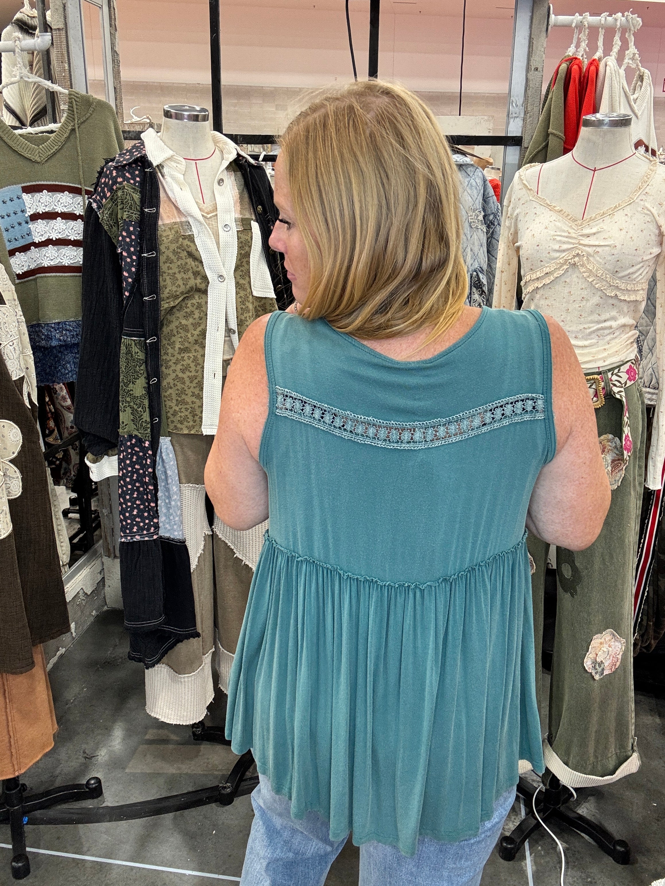Palm Springs Sleeveless Top