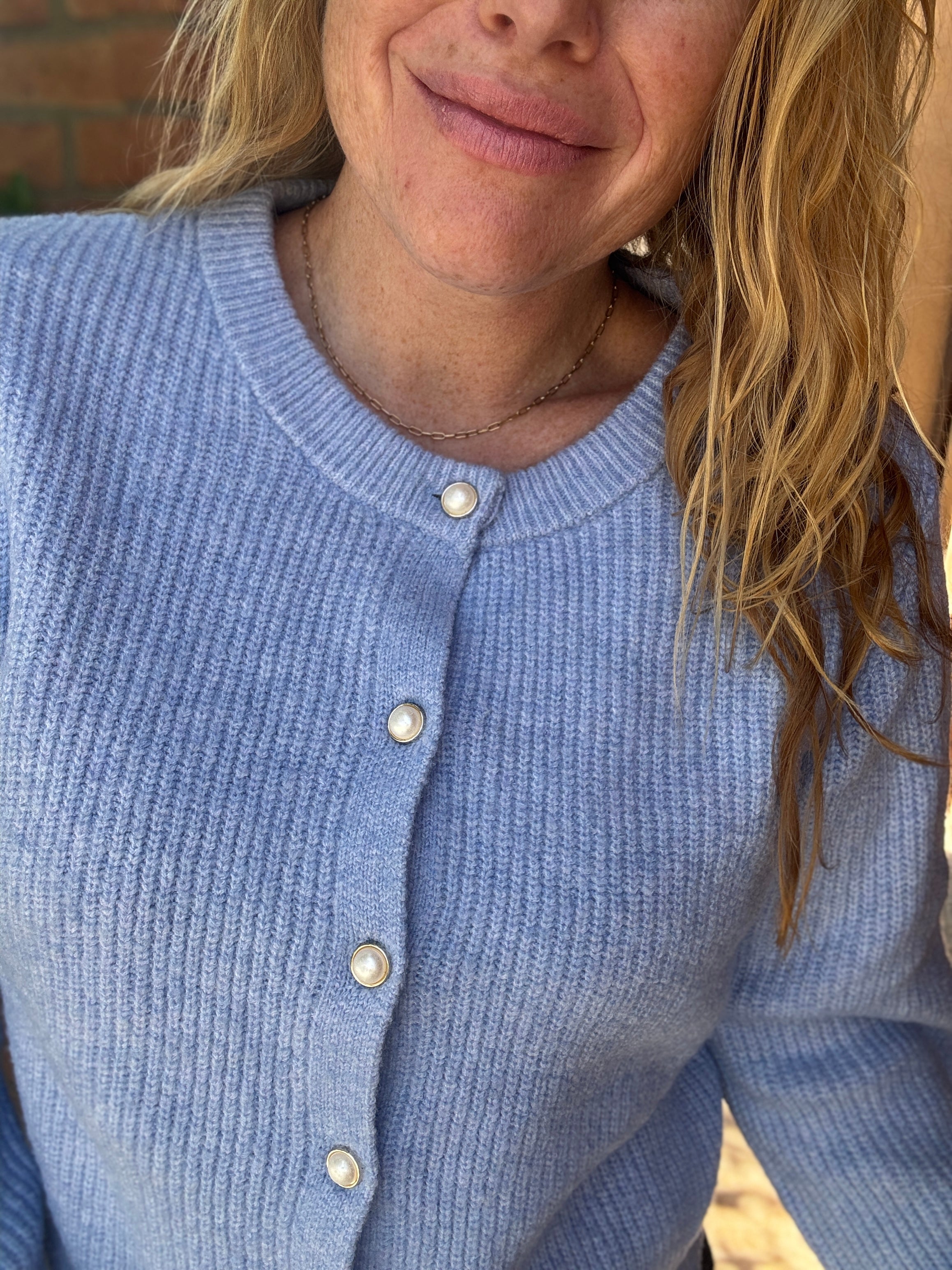 Pearl Button Top by White Birch