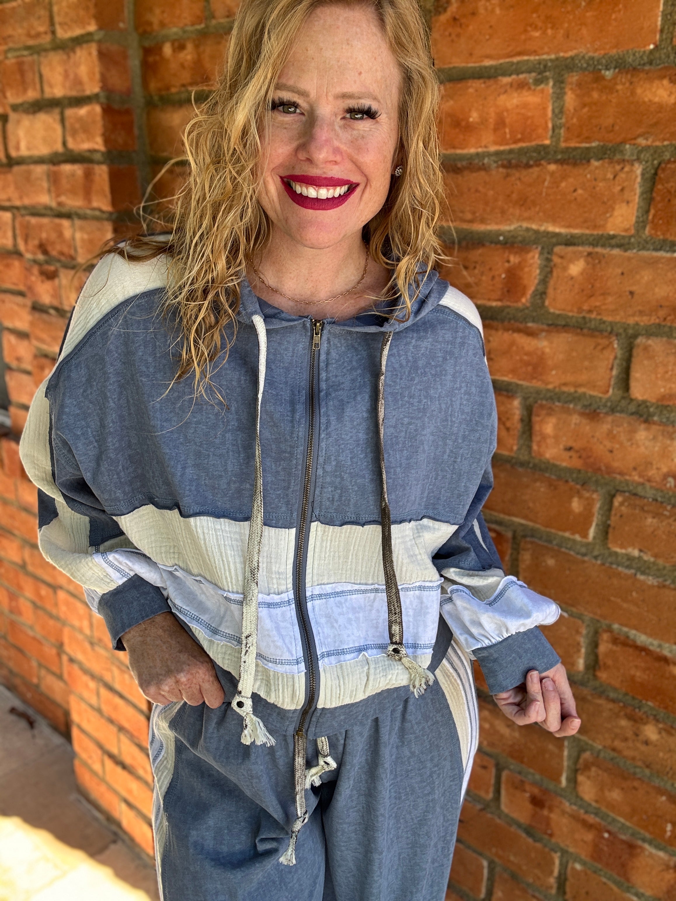 Out of the Ordinary Zip Up by POL
