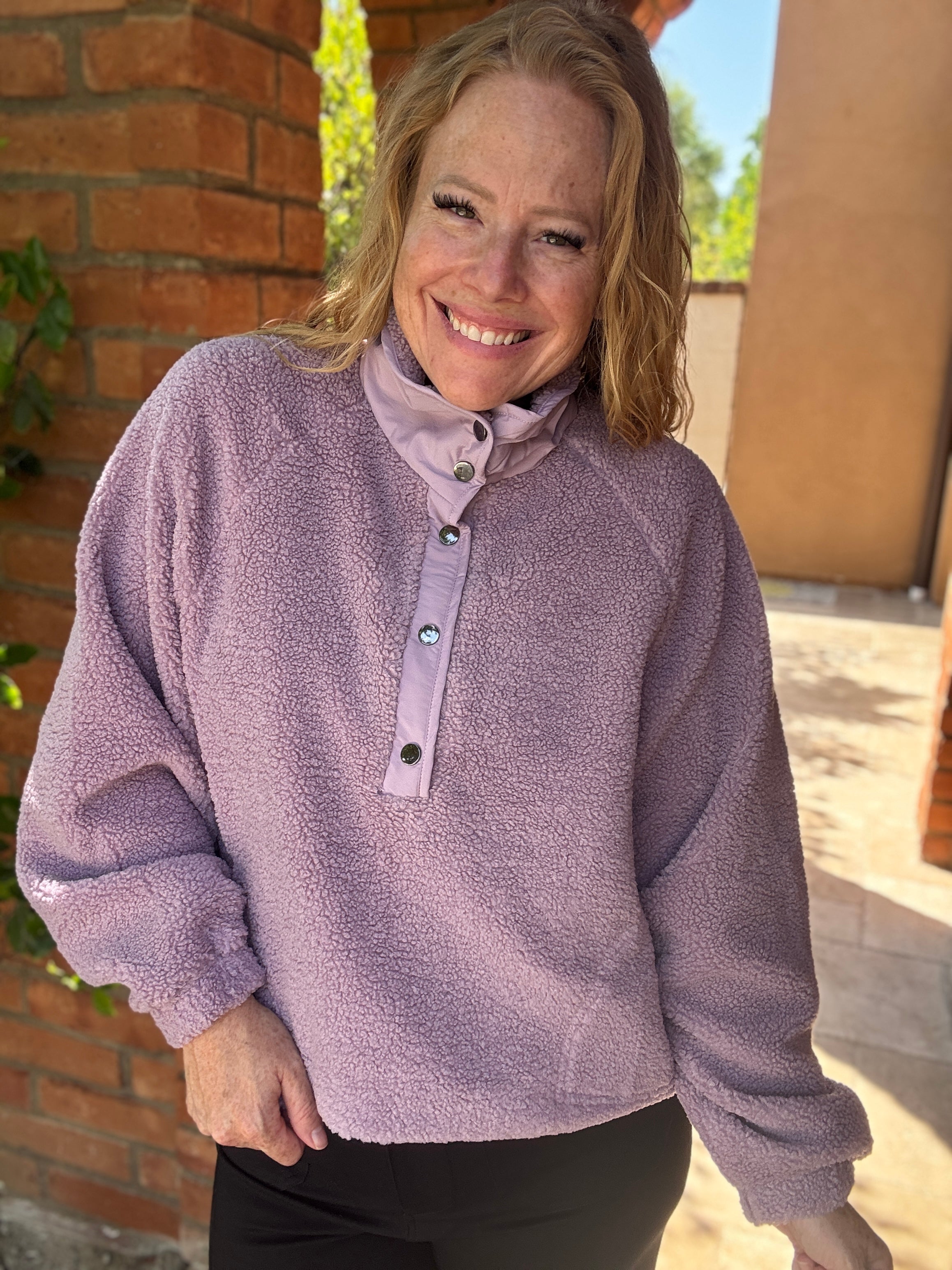 Lilac Sherpa by White Birch