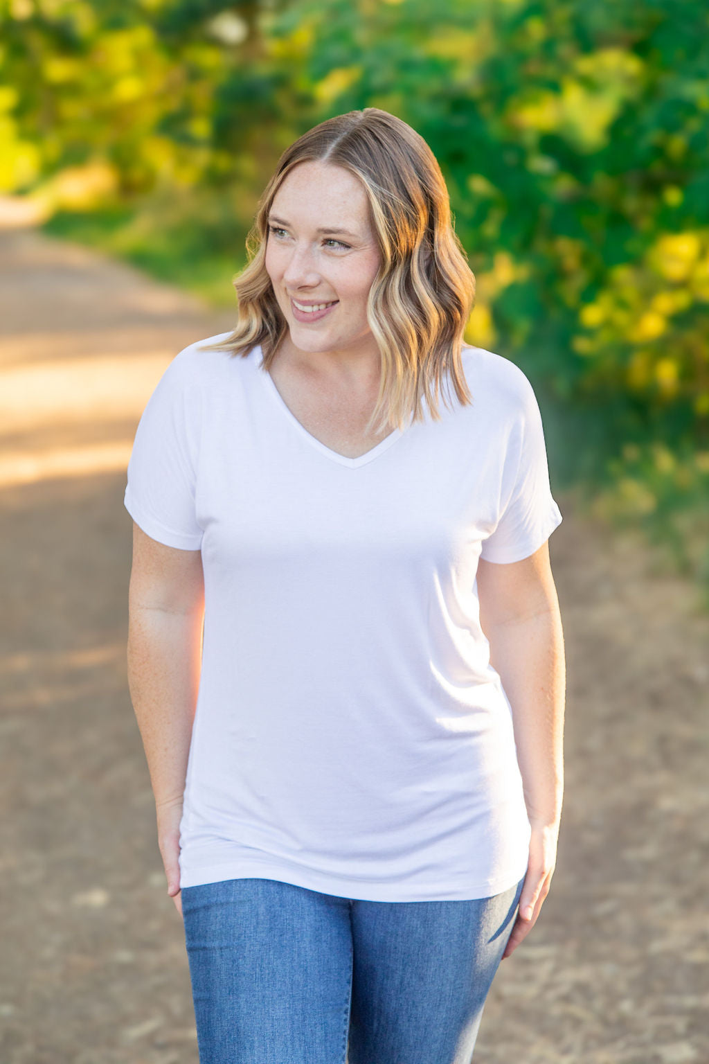 Women's V-Neck Top