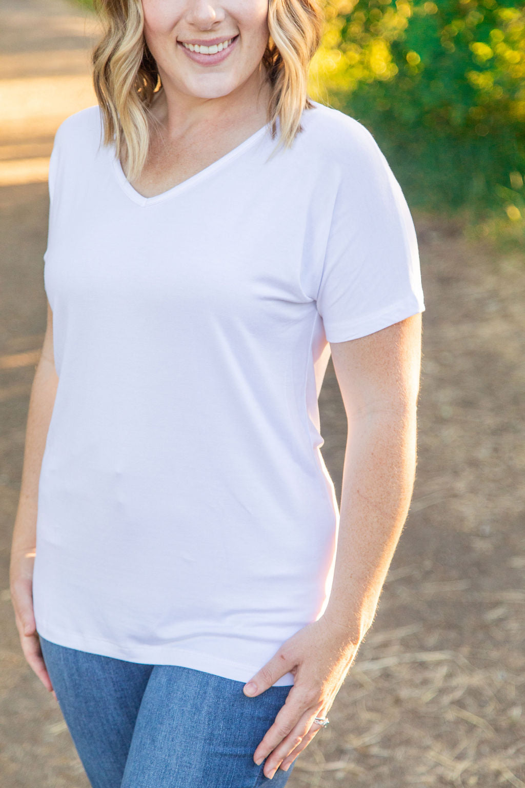 Women's V-Neck Top