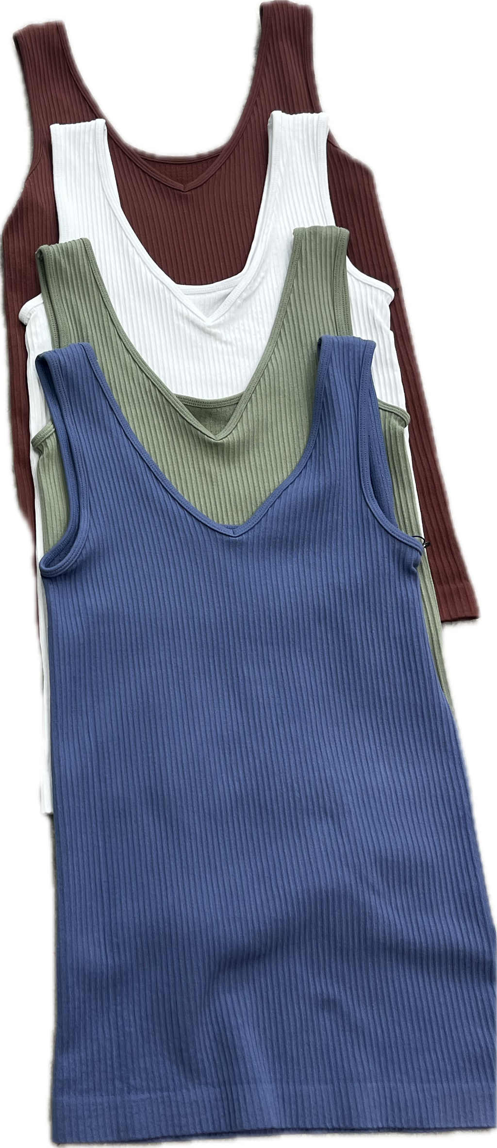 Elietian Ribbed Tank