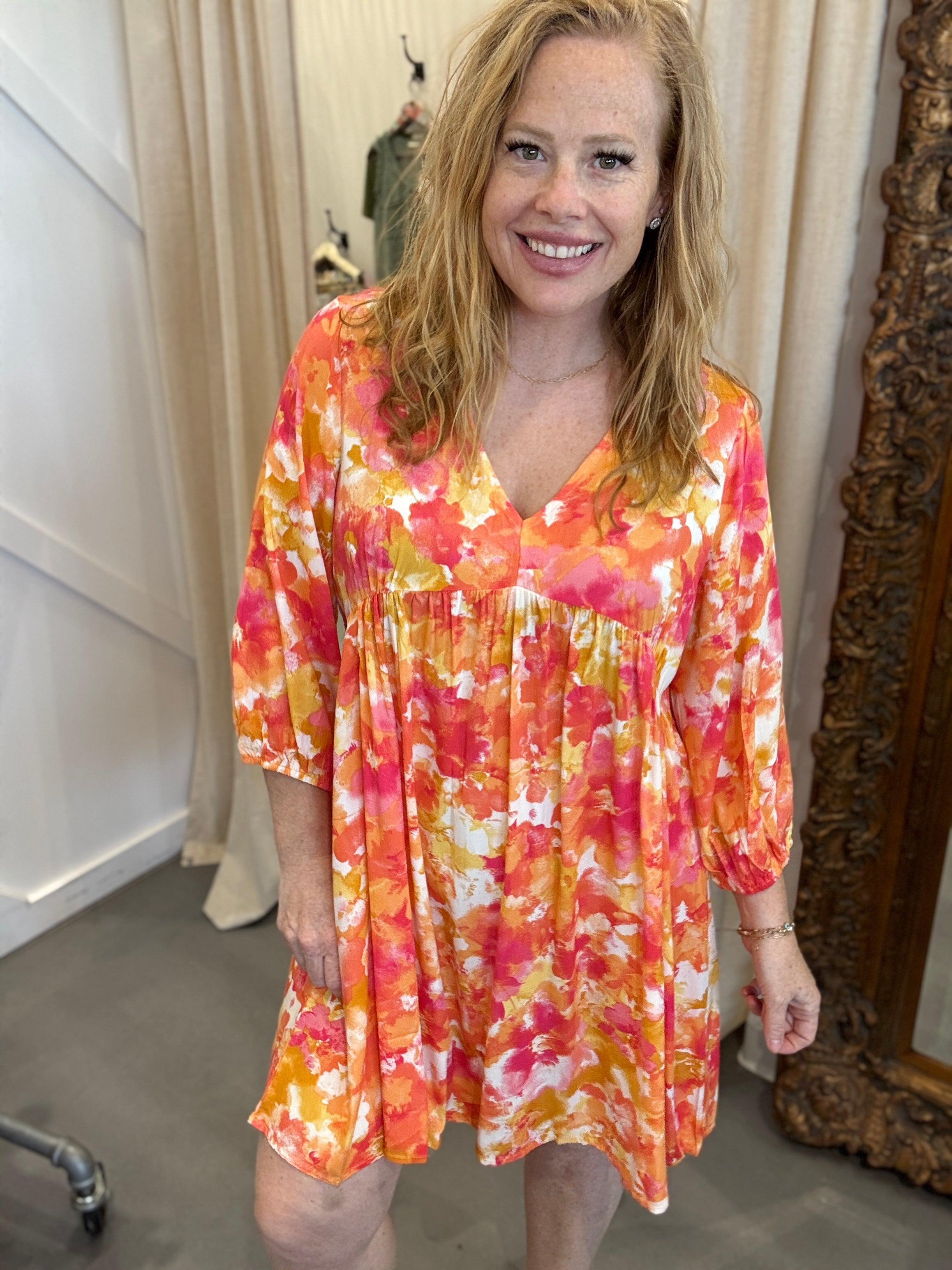 Flirty Floral Dress *AndTheWhy Live*