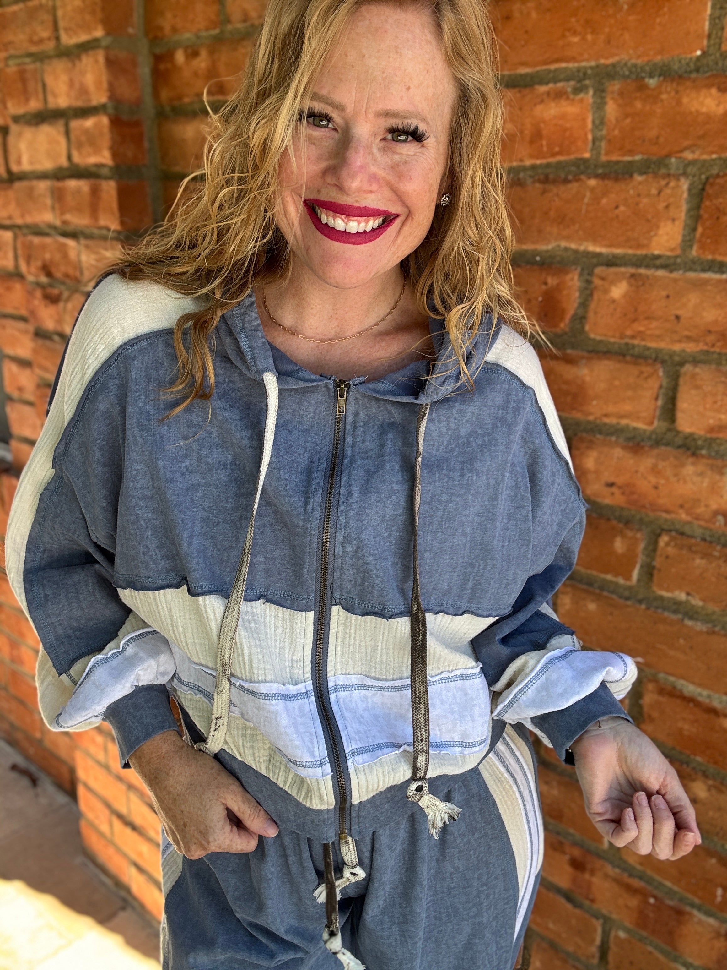 Out of the Ordinary Zip Up by POL