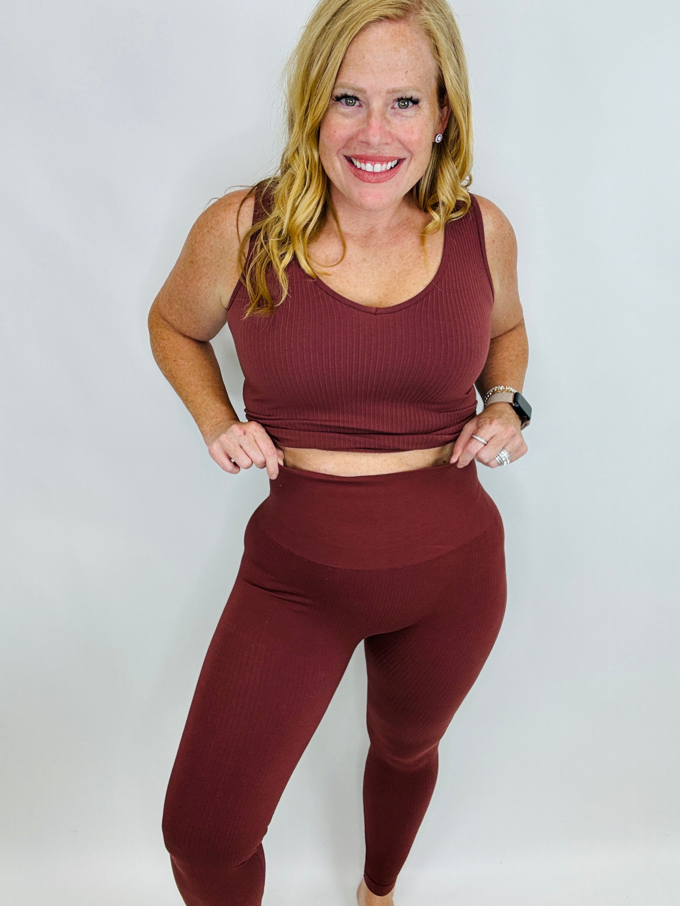 Elietian Ribbed Leggings