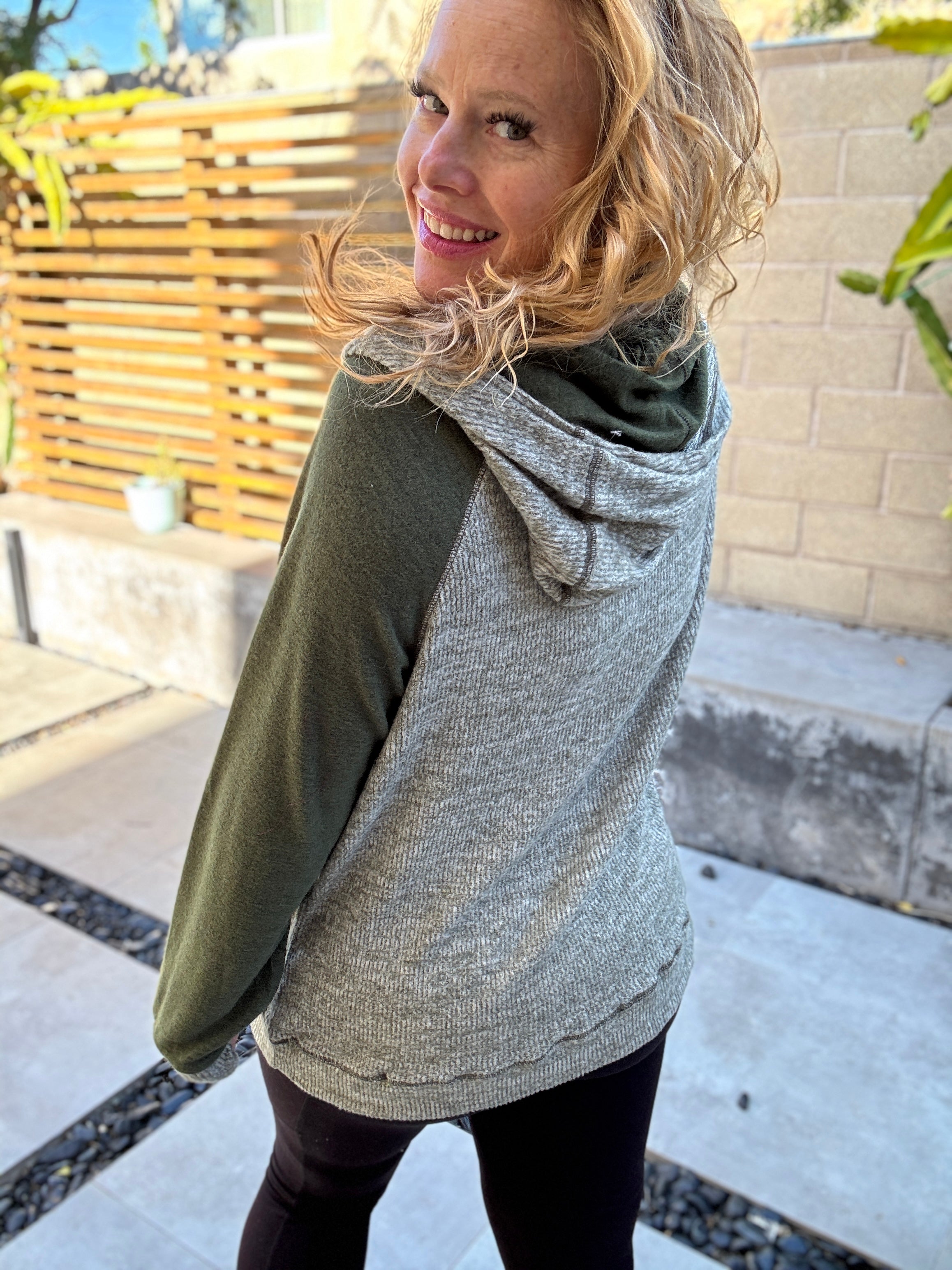 By the Fireside Fuzzy Soft Hoodie in 2 Colors