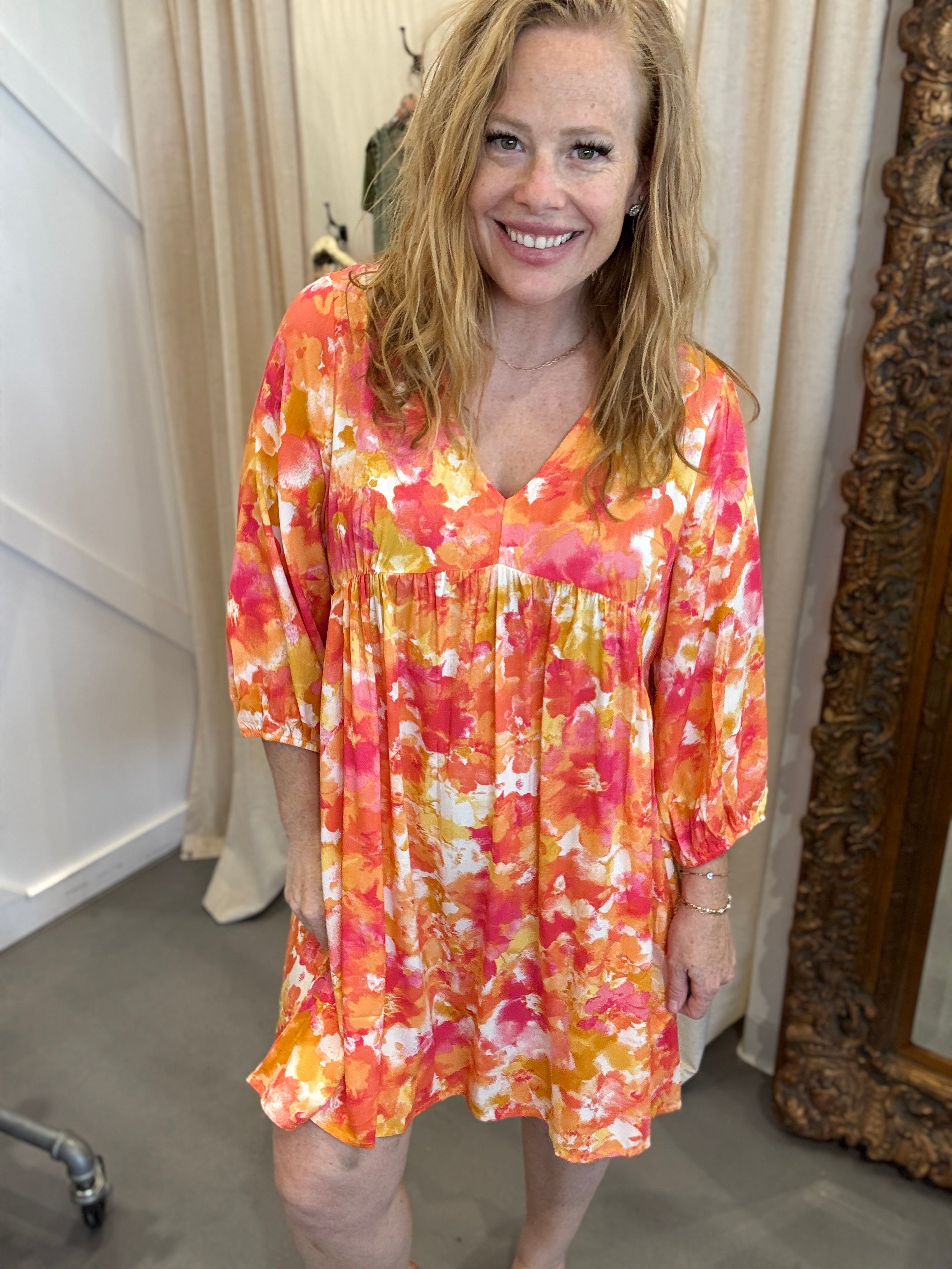 Flirty Floral Dress *AndTheWhy Live*