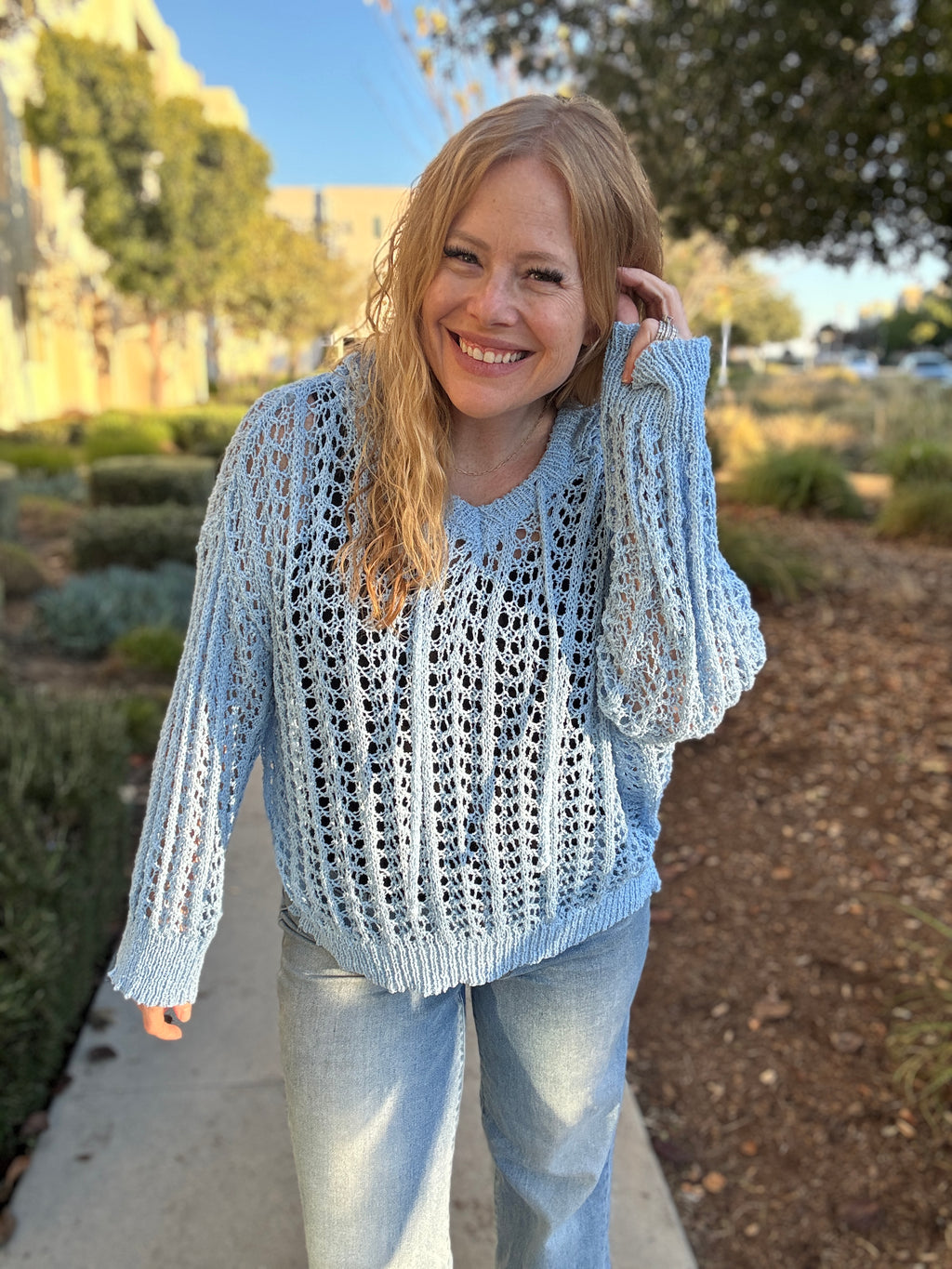 Barefoot Soul Crochet Knit Sweater