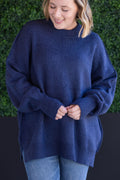 IN STOCK Aurora Cozy Sweater - Navy